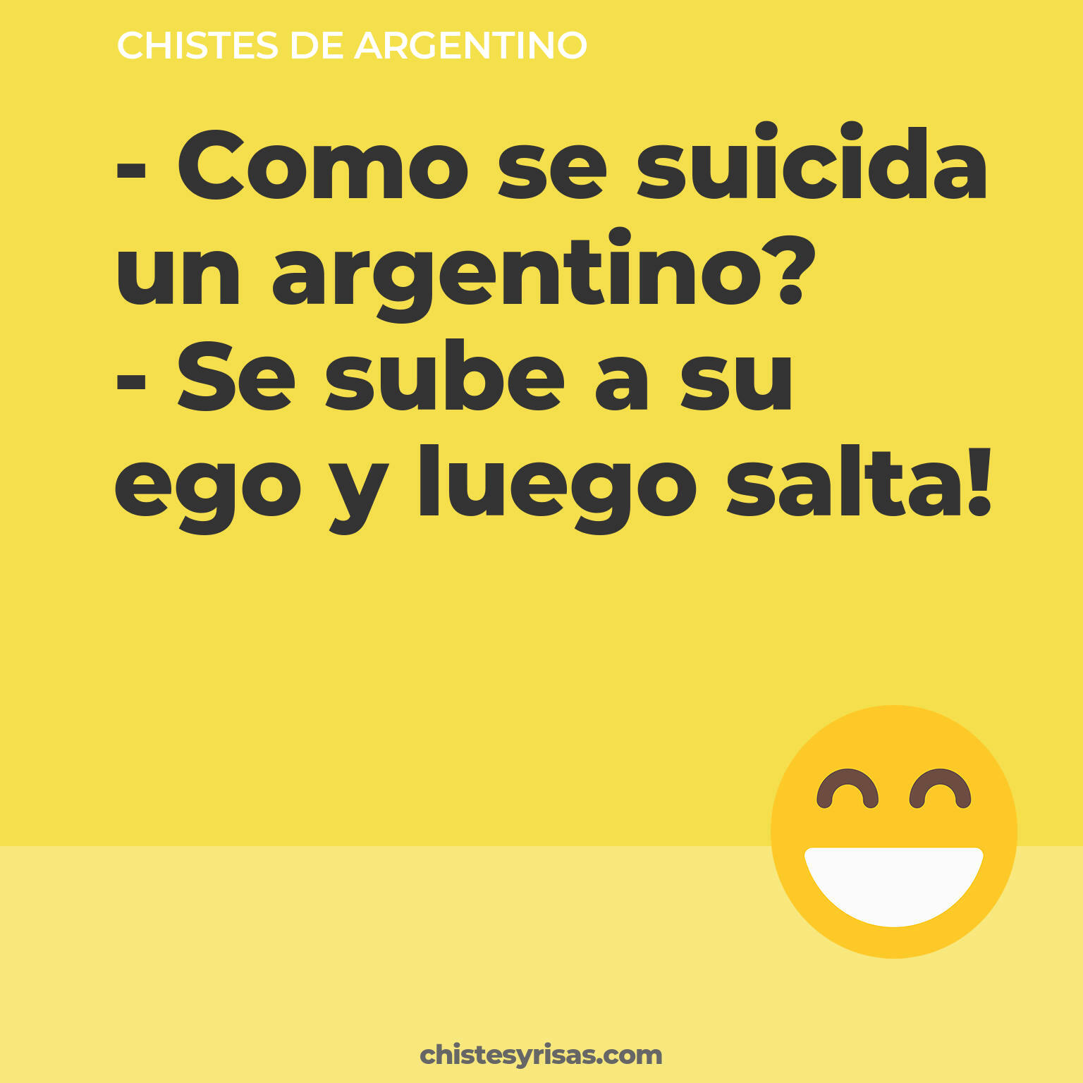 chistes de Argentino más graciosos