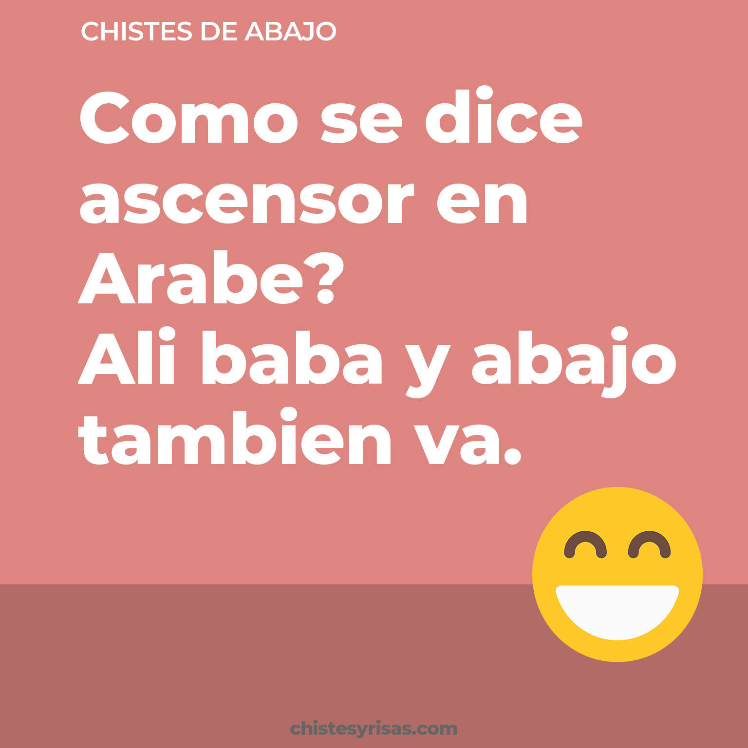 chistes de Abajo cortos