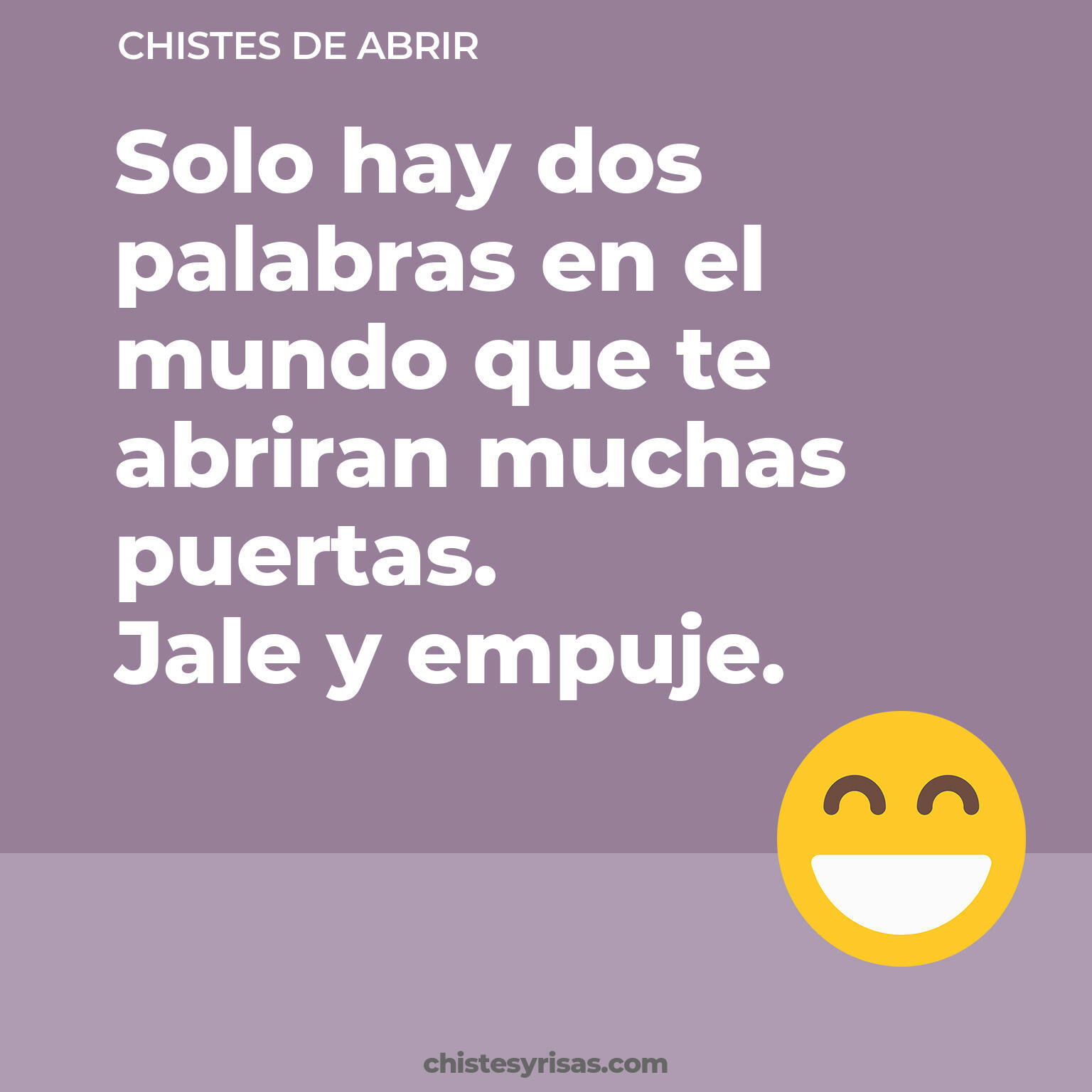 chistes de Abrir buenos