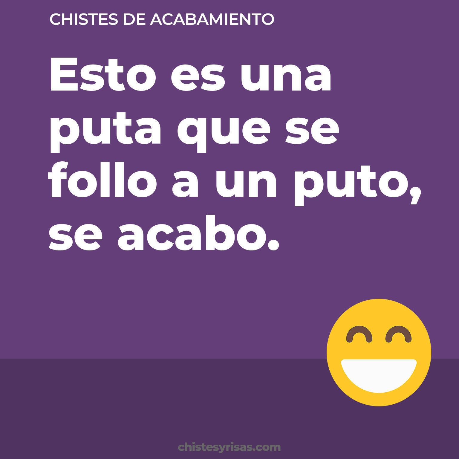 chistes de Acabamiento cortos