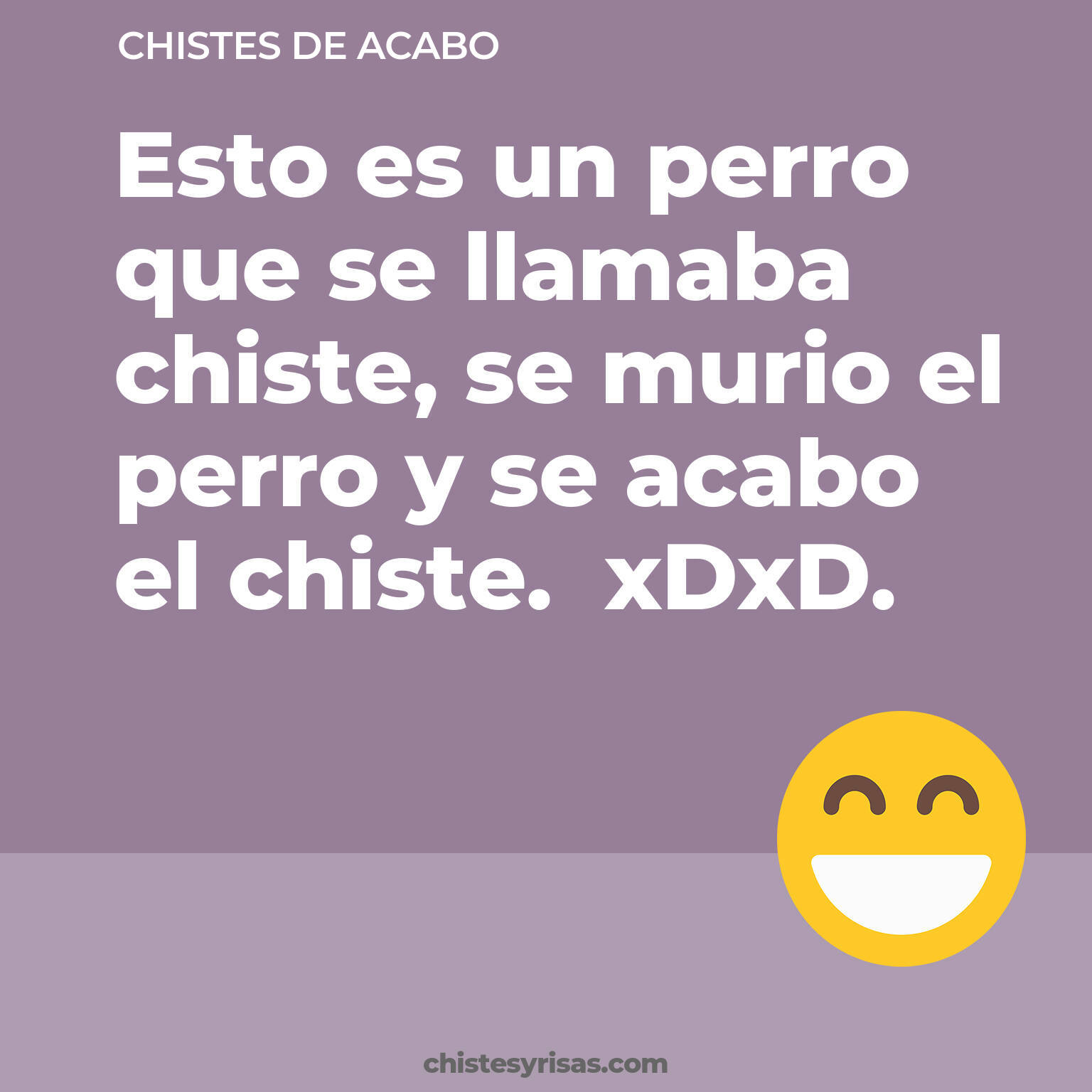 chistes de Acabo más graciosos