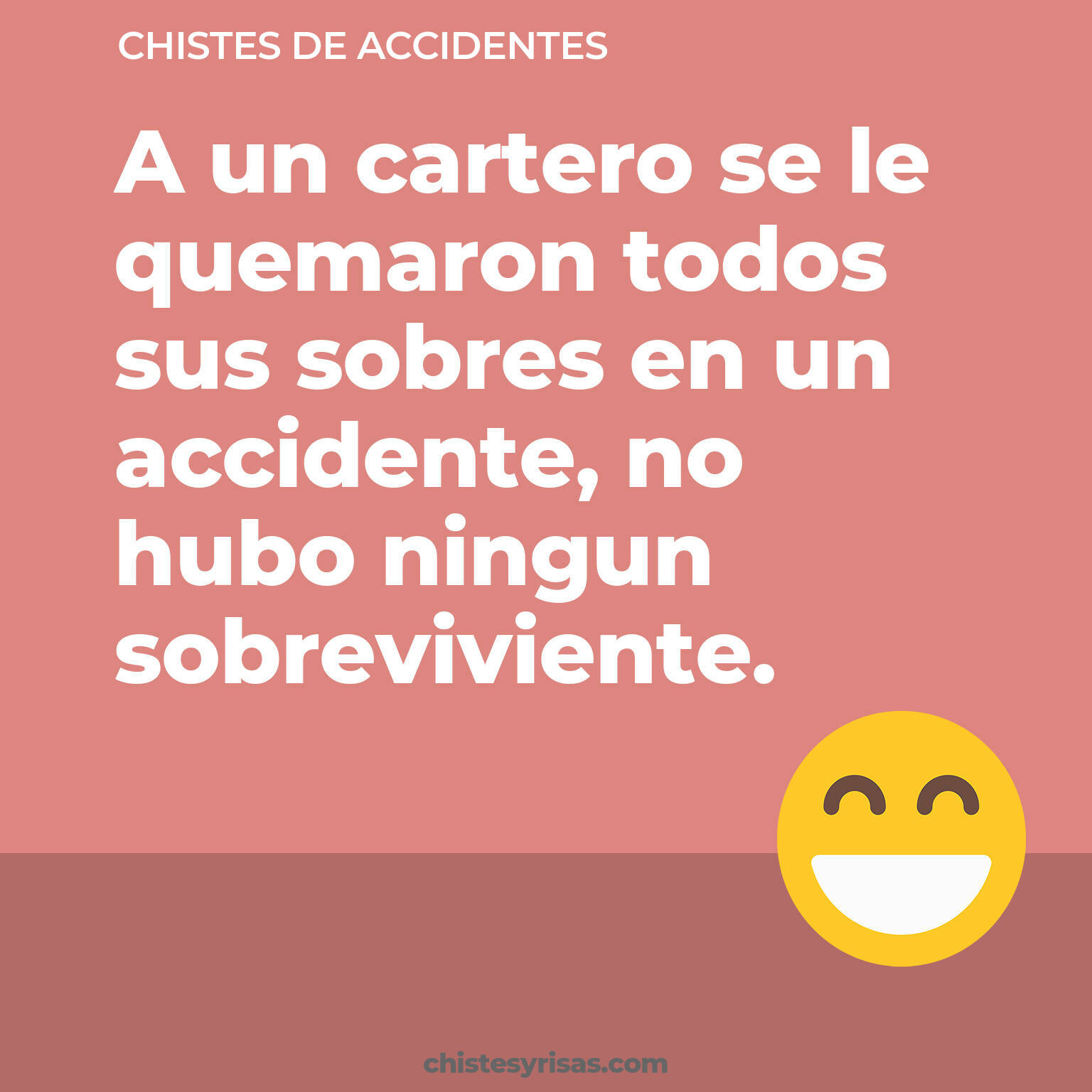 chistes de Accidentes más graciosos