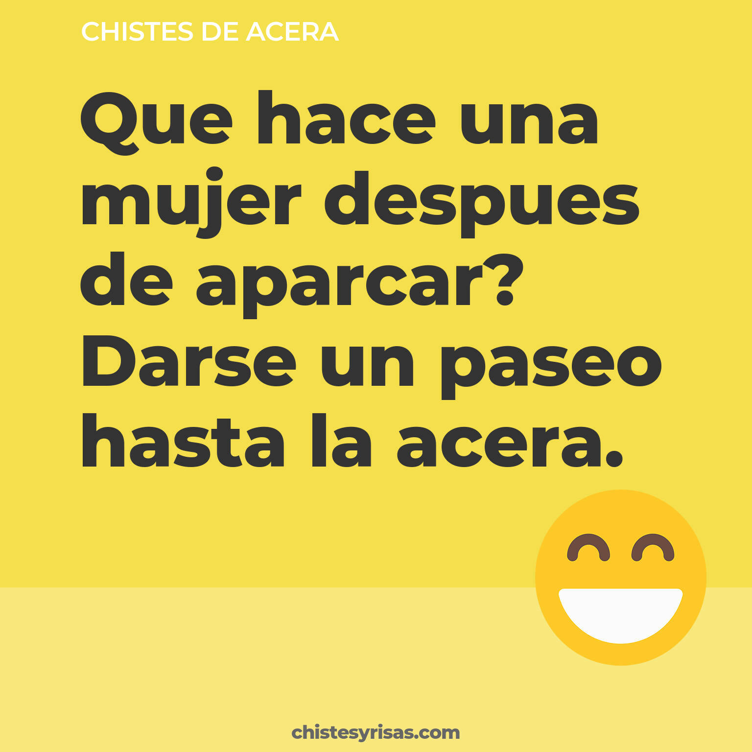 chistes de Acera cortos