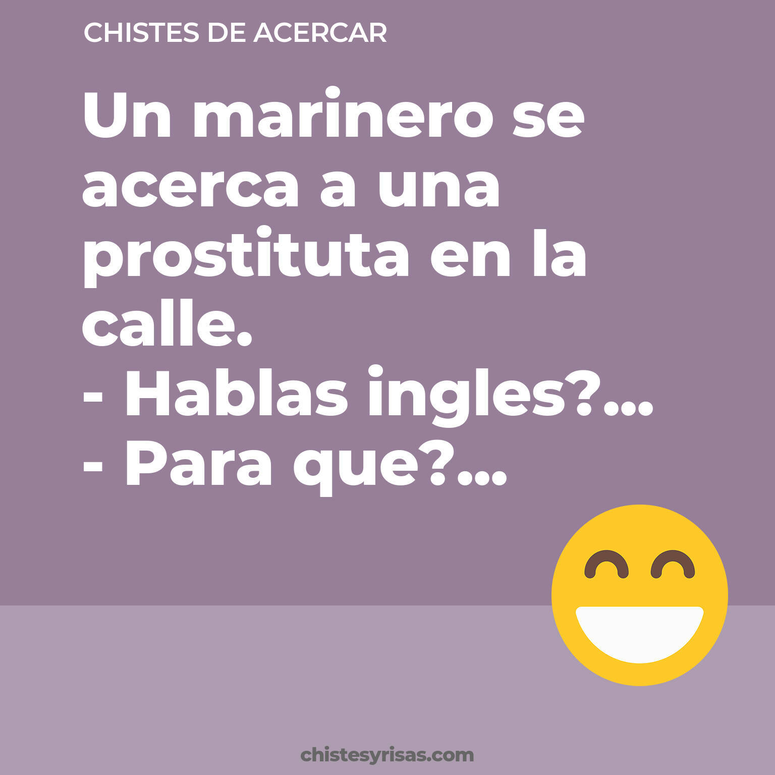 chistes de Acercar cortos