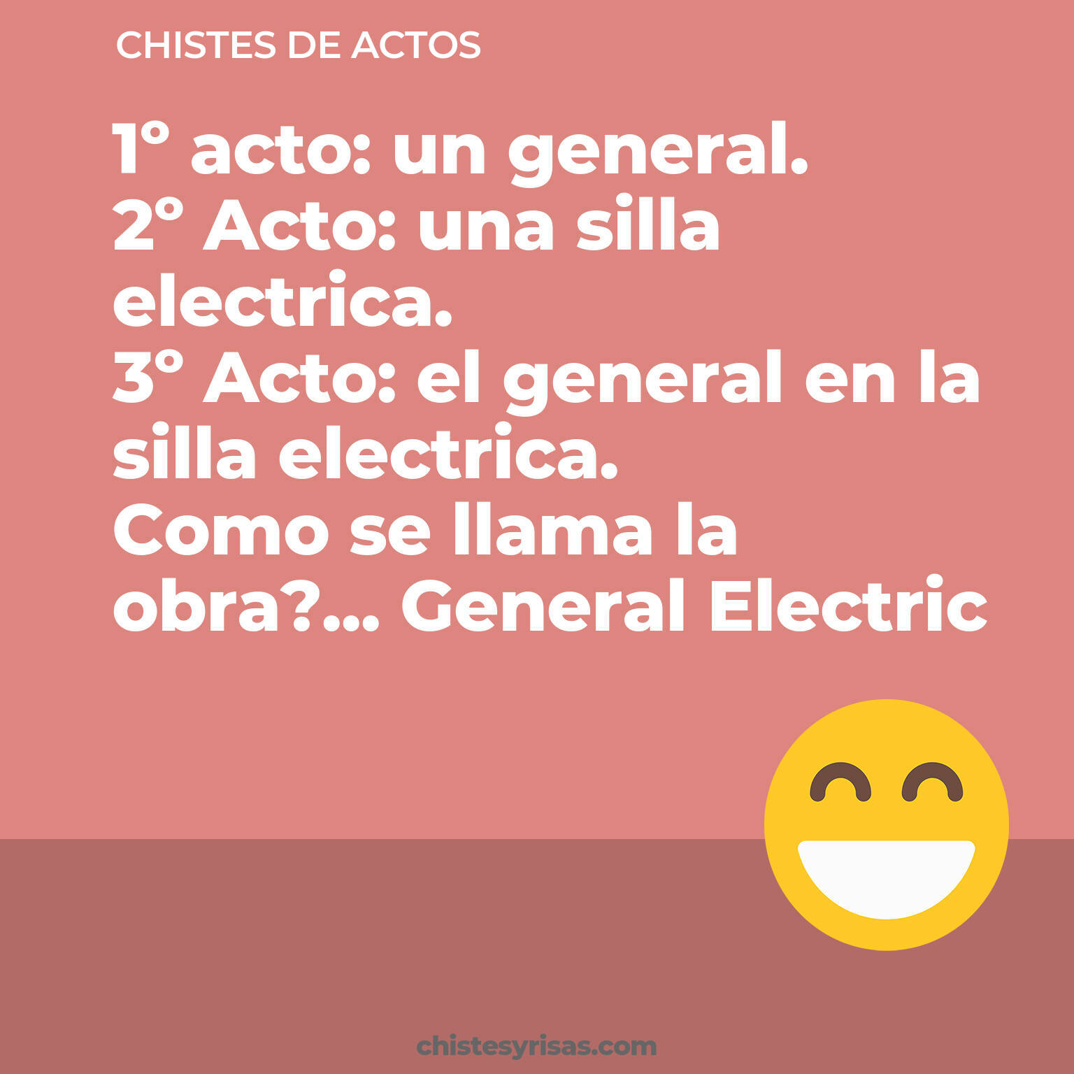 chistes de Actos buenos foto para reir