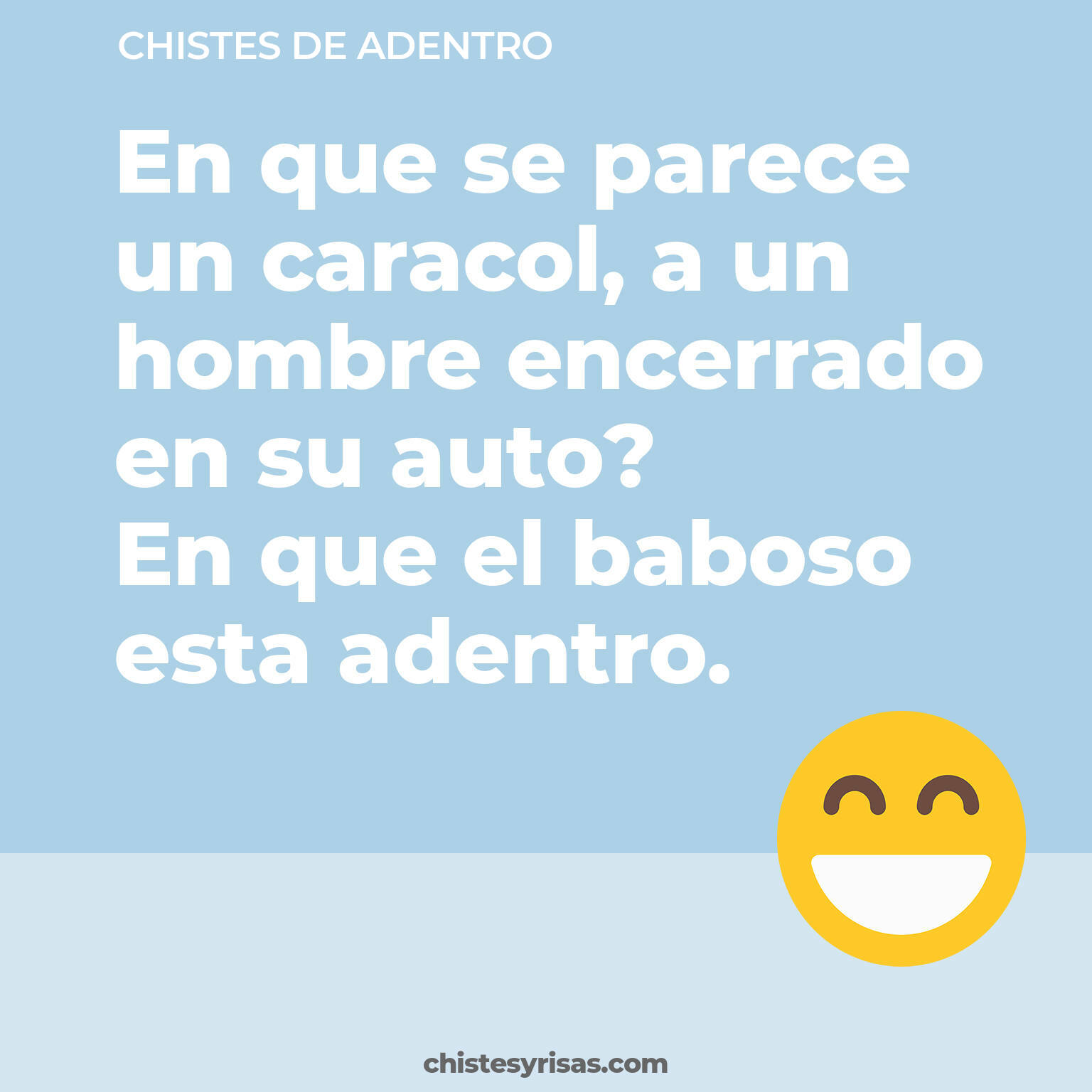 chistes de Adentro cortos