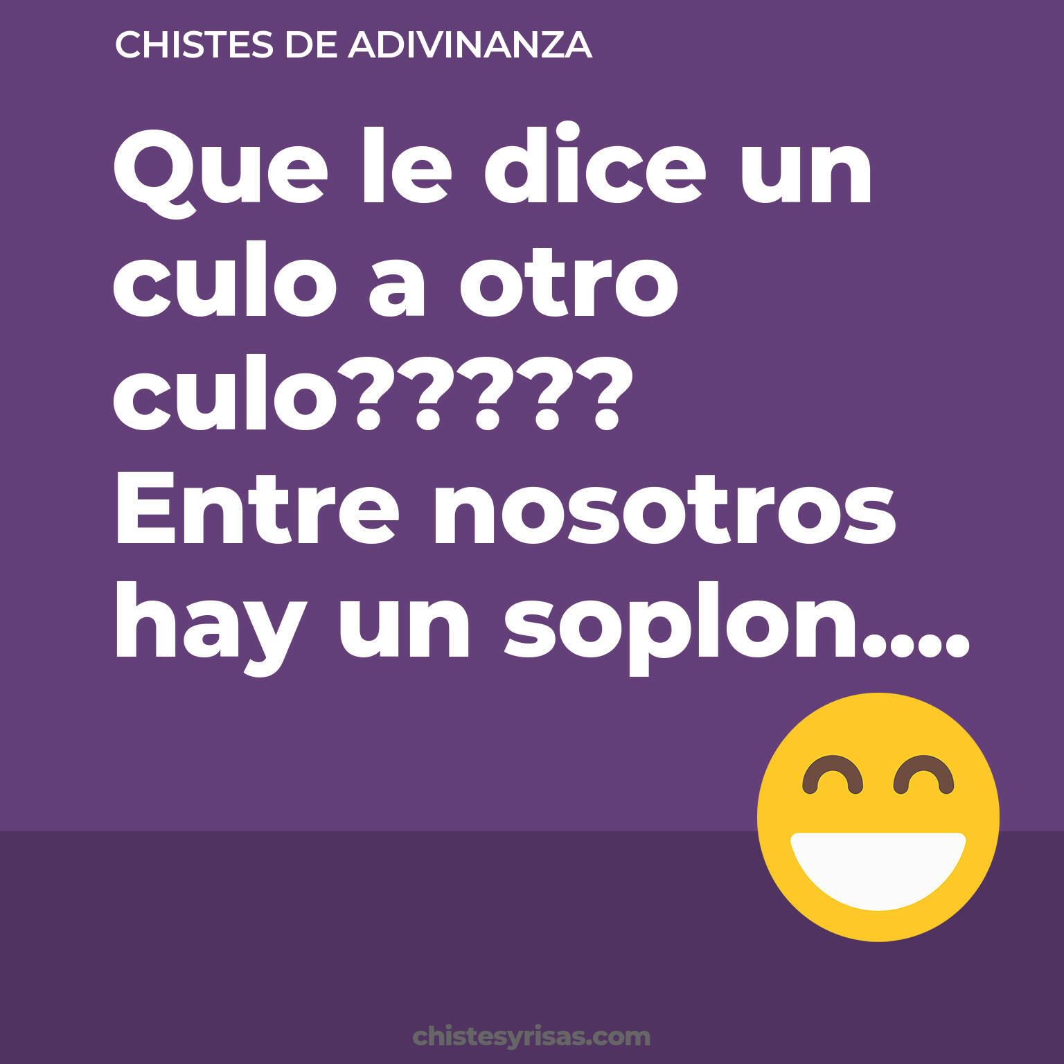 chistes de Adivinanza buenos