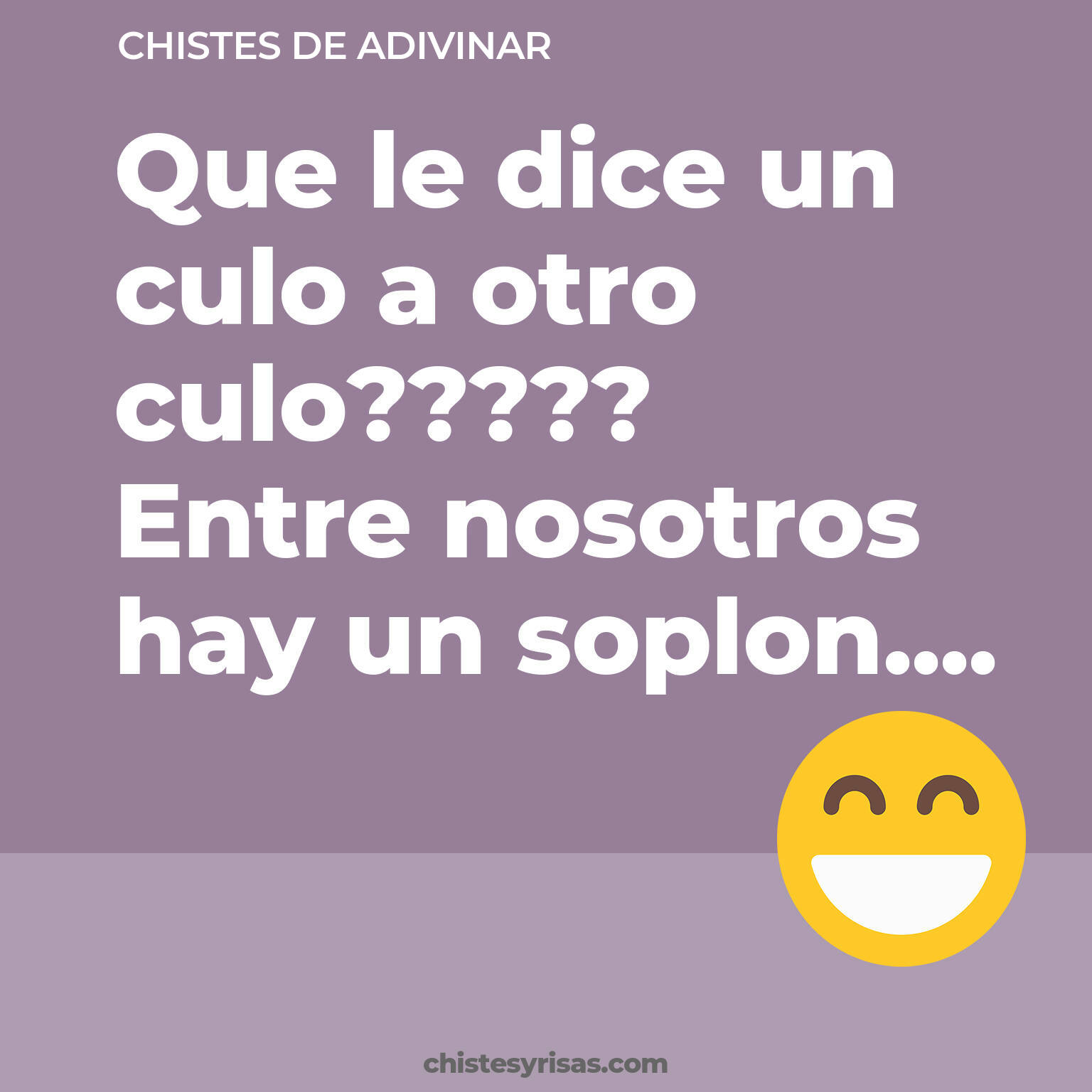 chistes de Adivinar buenos