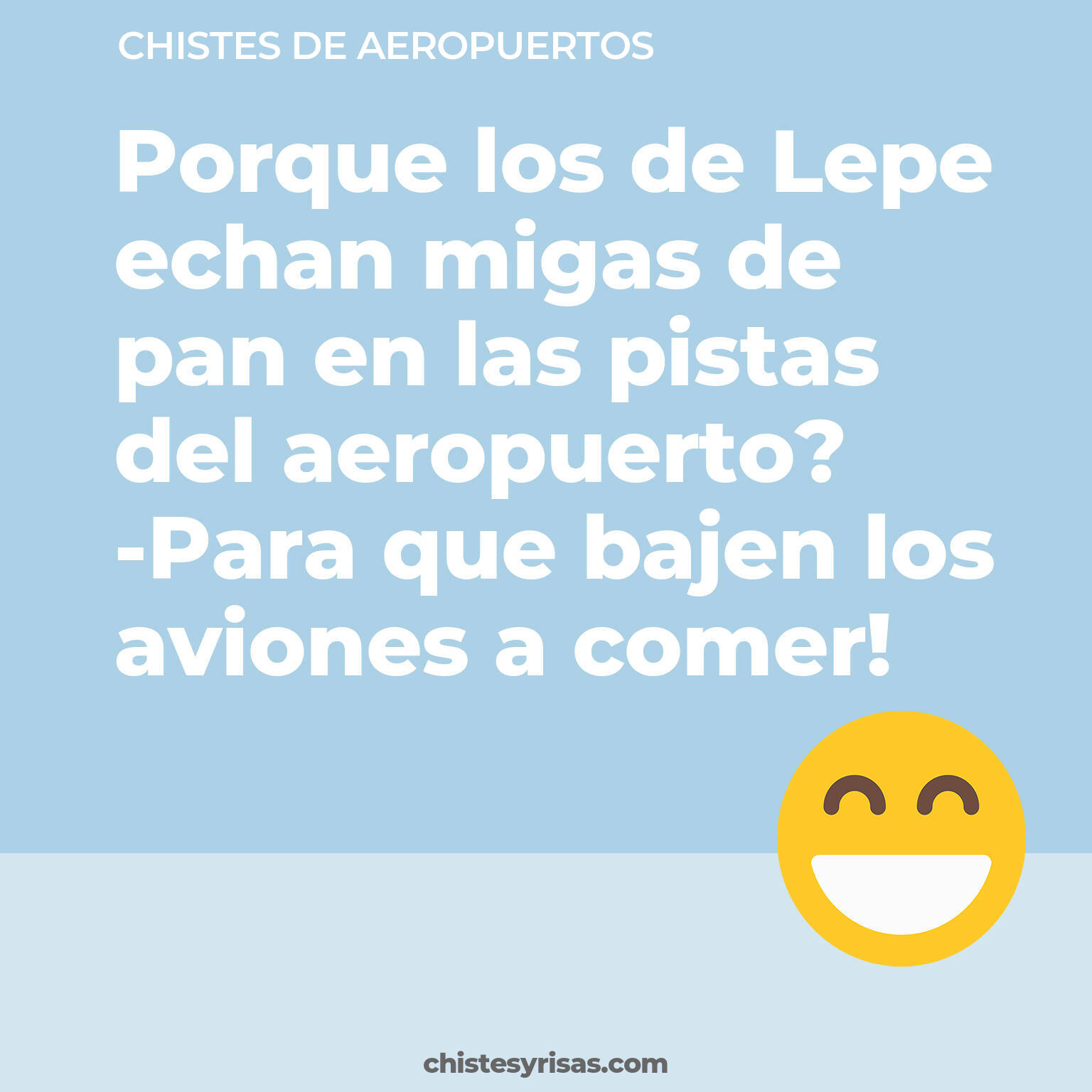 chistes de Aeropuertos más graciosos