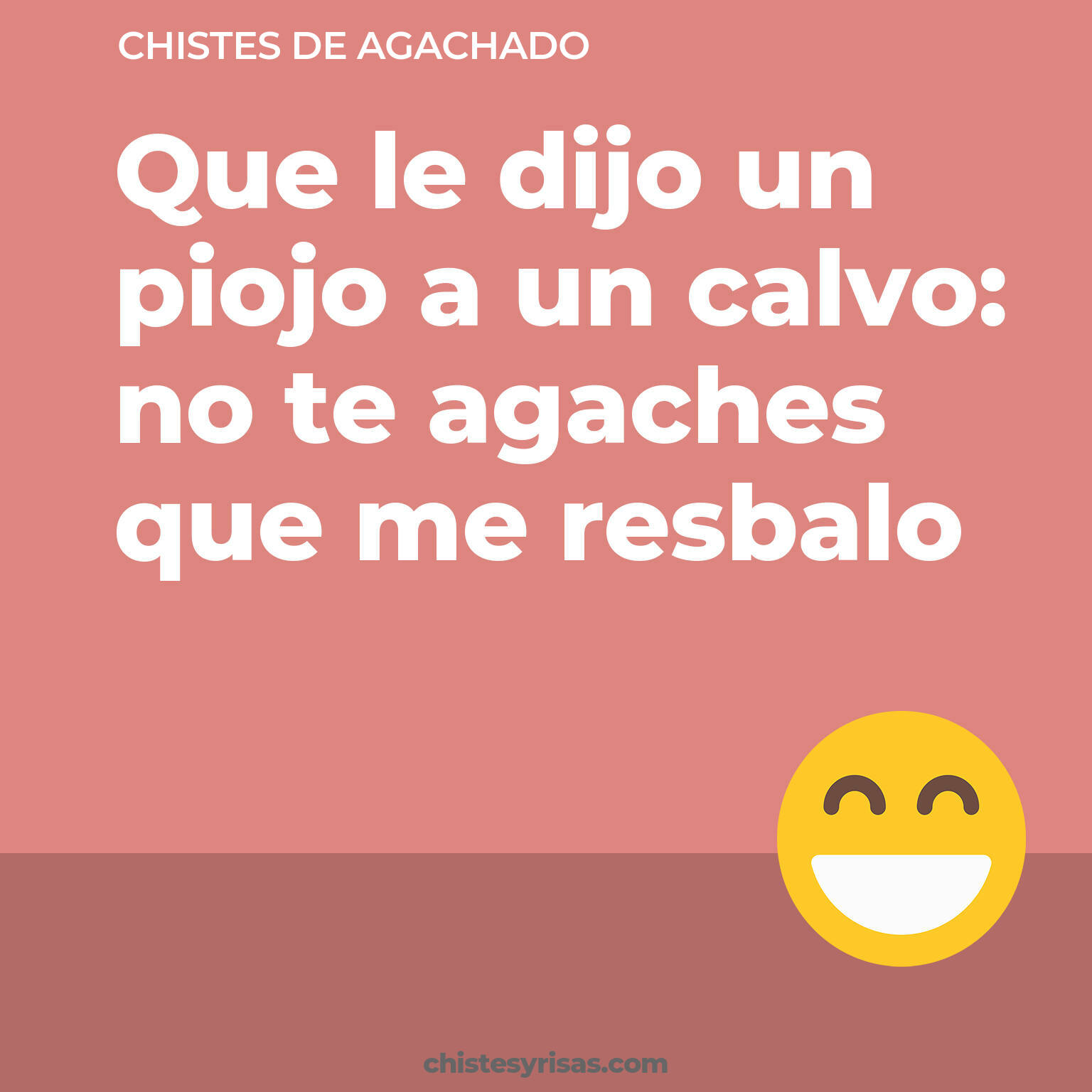 chistes de Agachado más graciosos