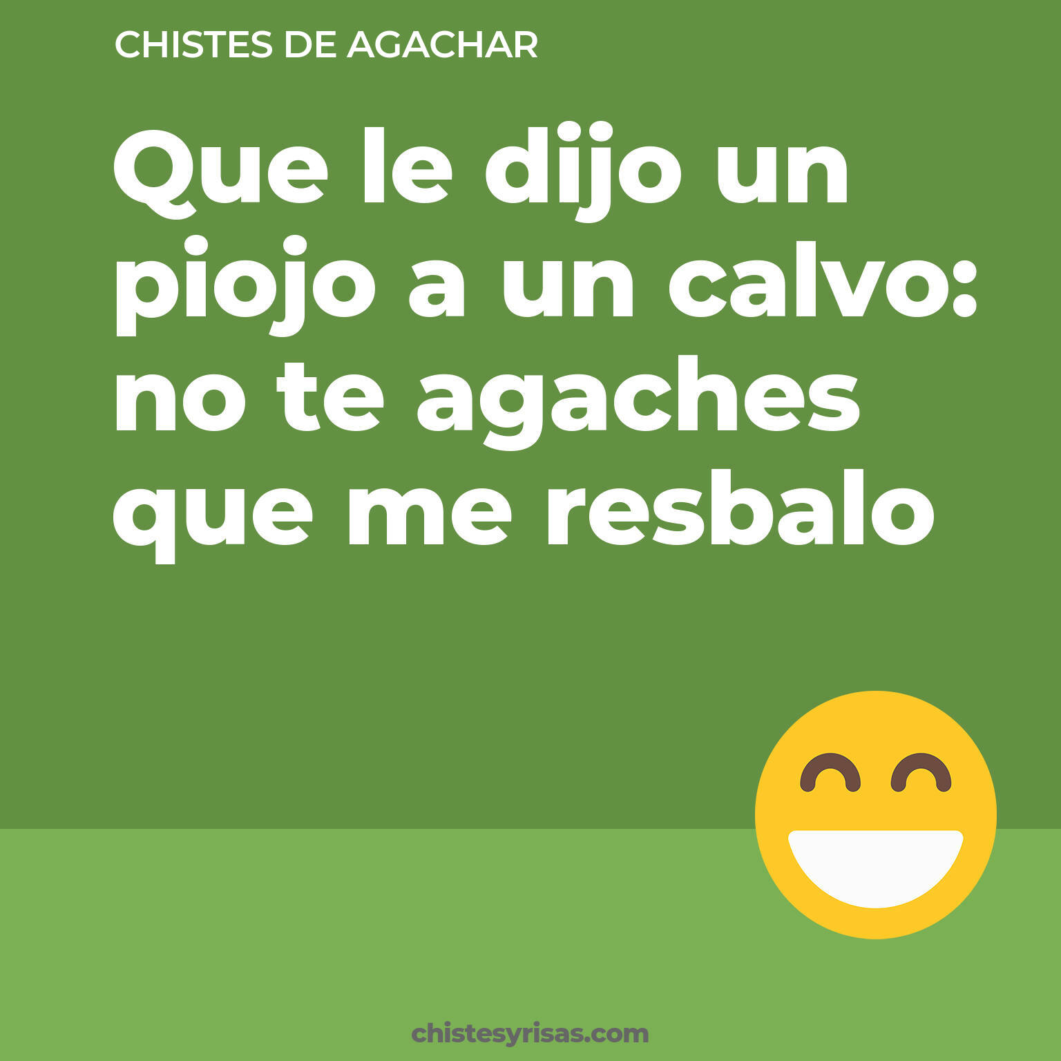 chistes de Agachar más graciosos