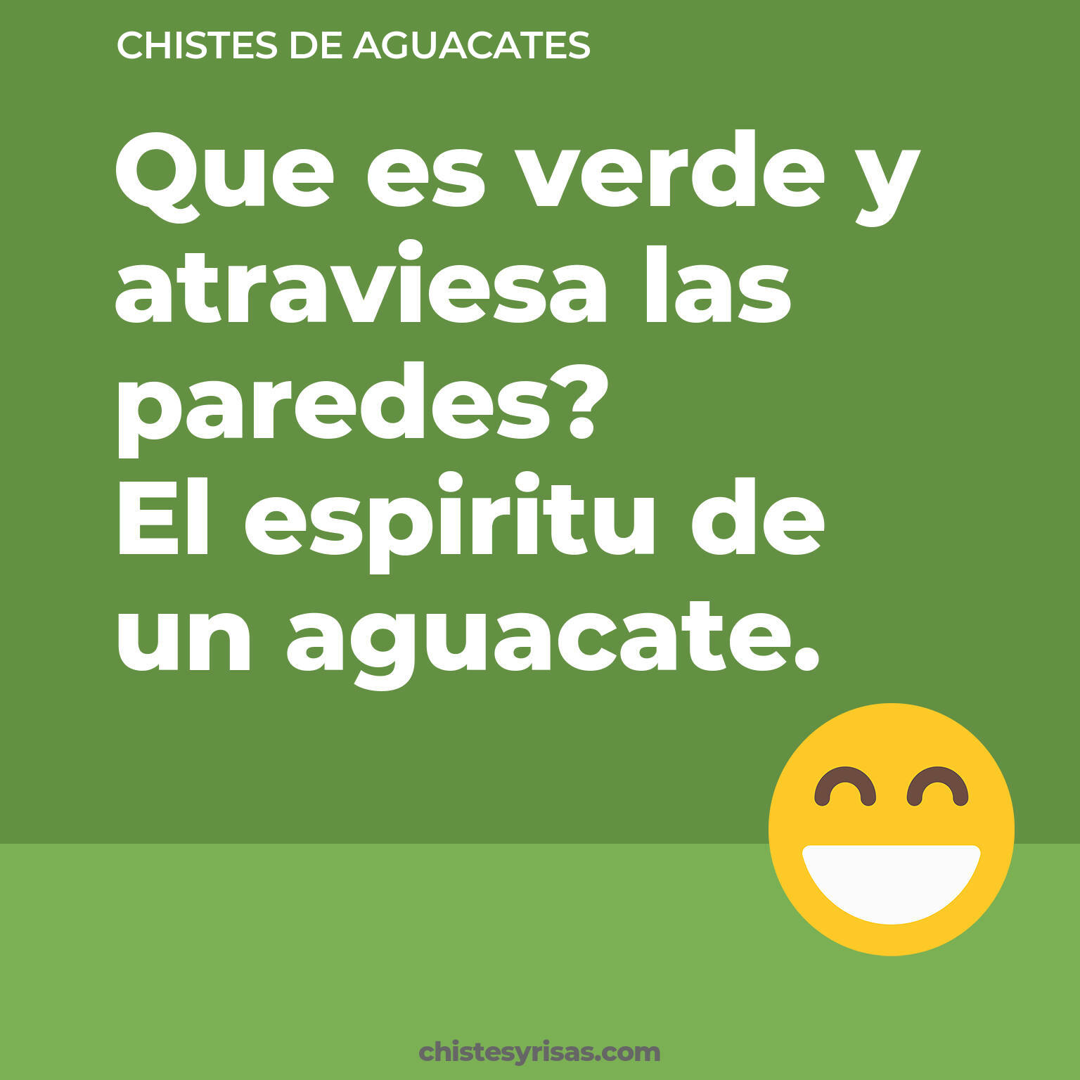 chistes de Aguacates cortos