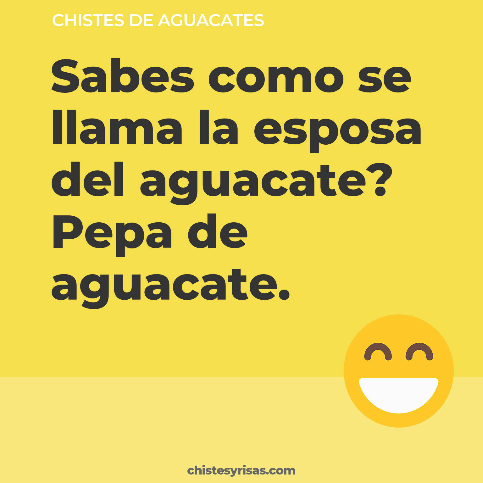 chistes de Aguacates más graciosos