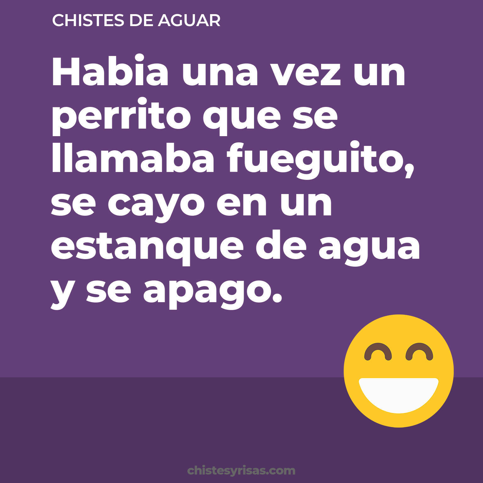 chistes de Aguar más graciosos