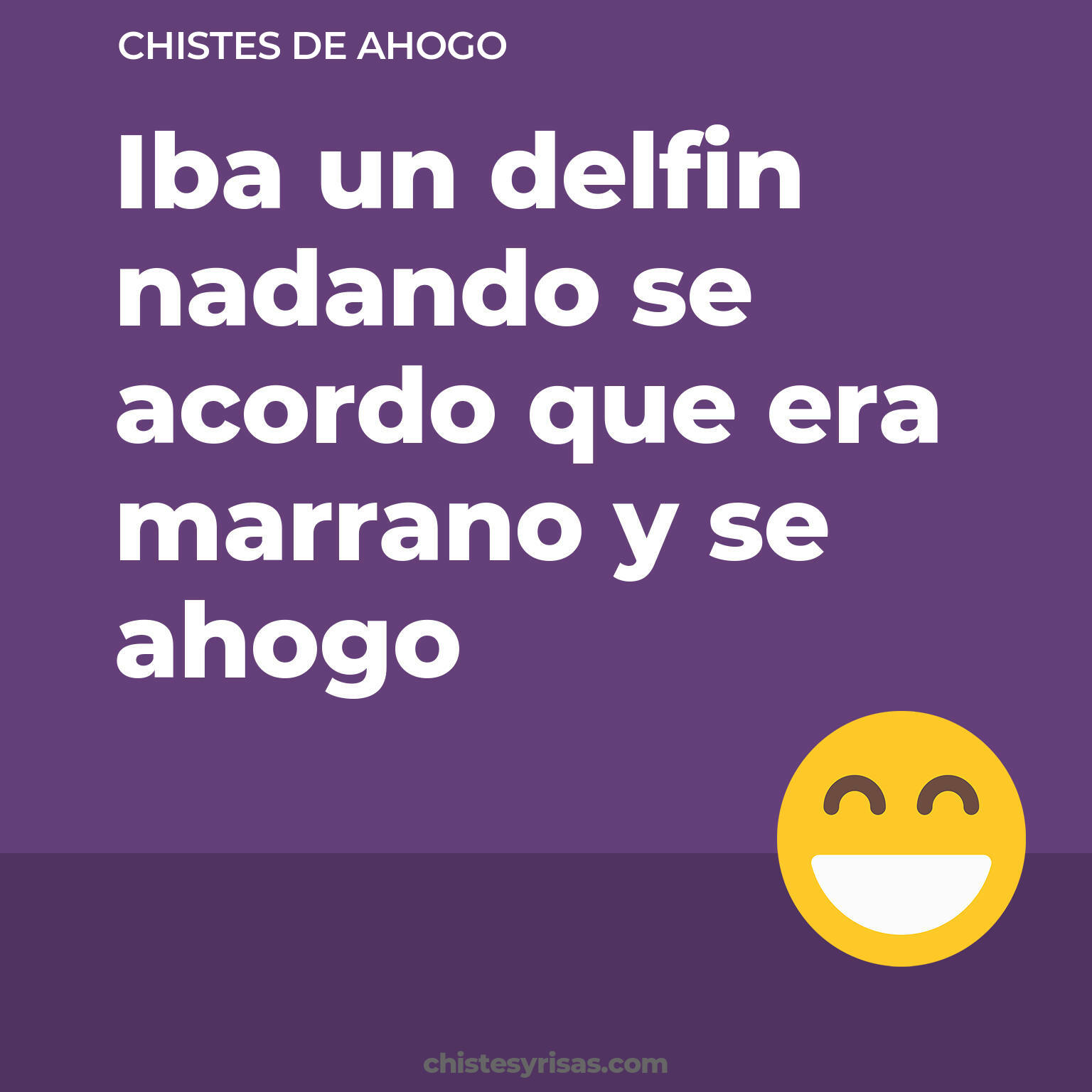 chistes de Ahogo cortos