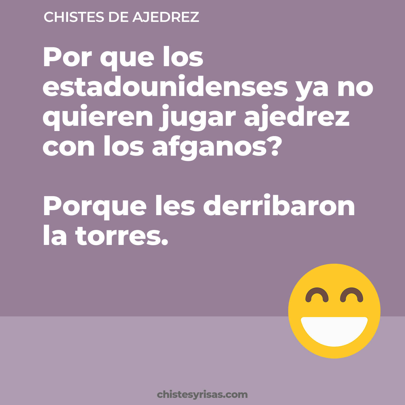 chistes de Ajedrez más graciosos