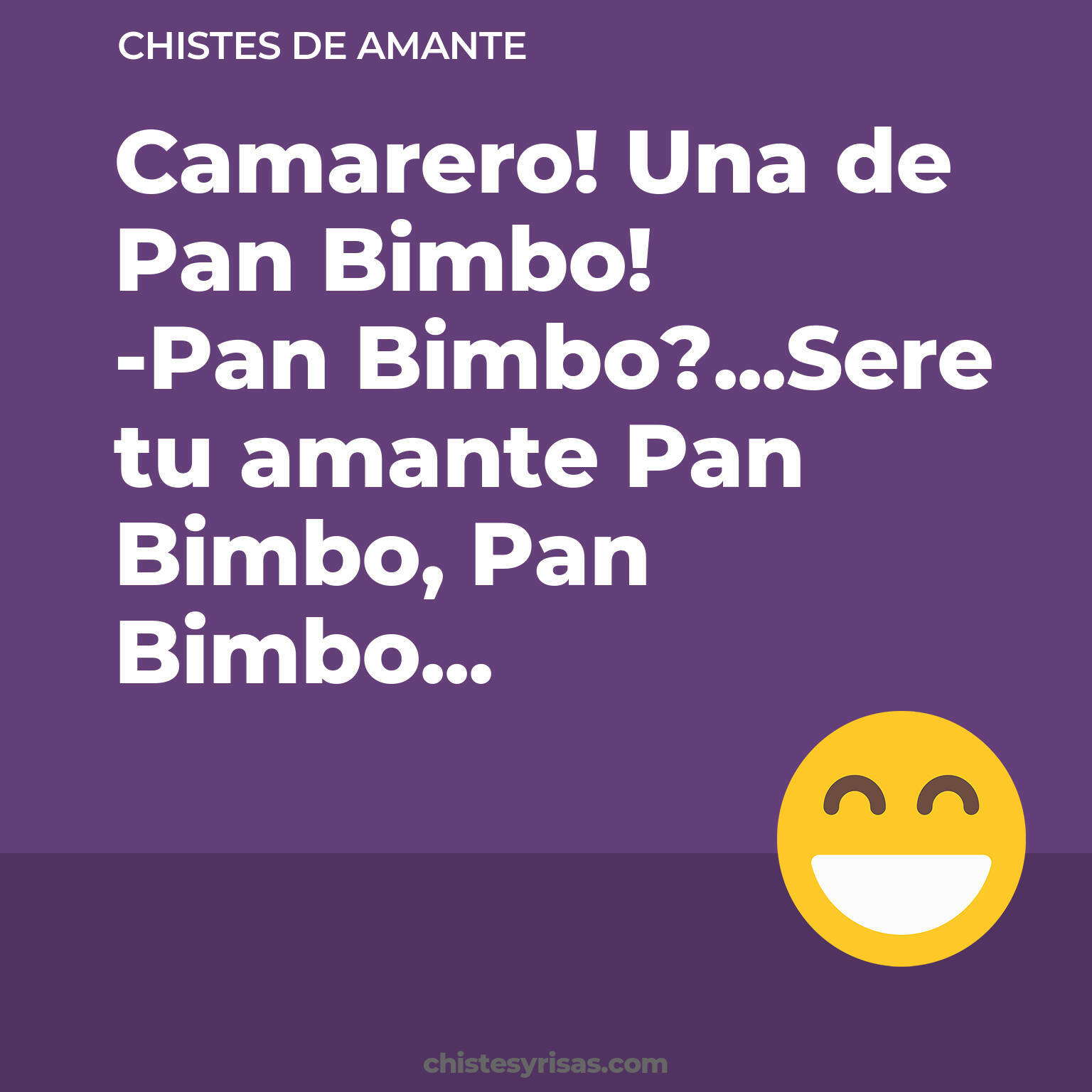 chistes de Amante más graciosos