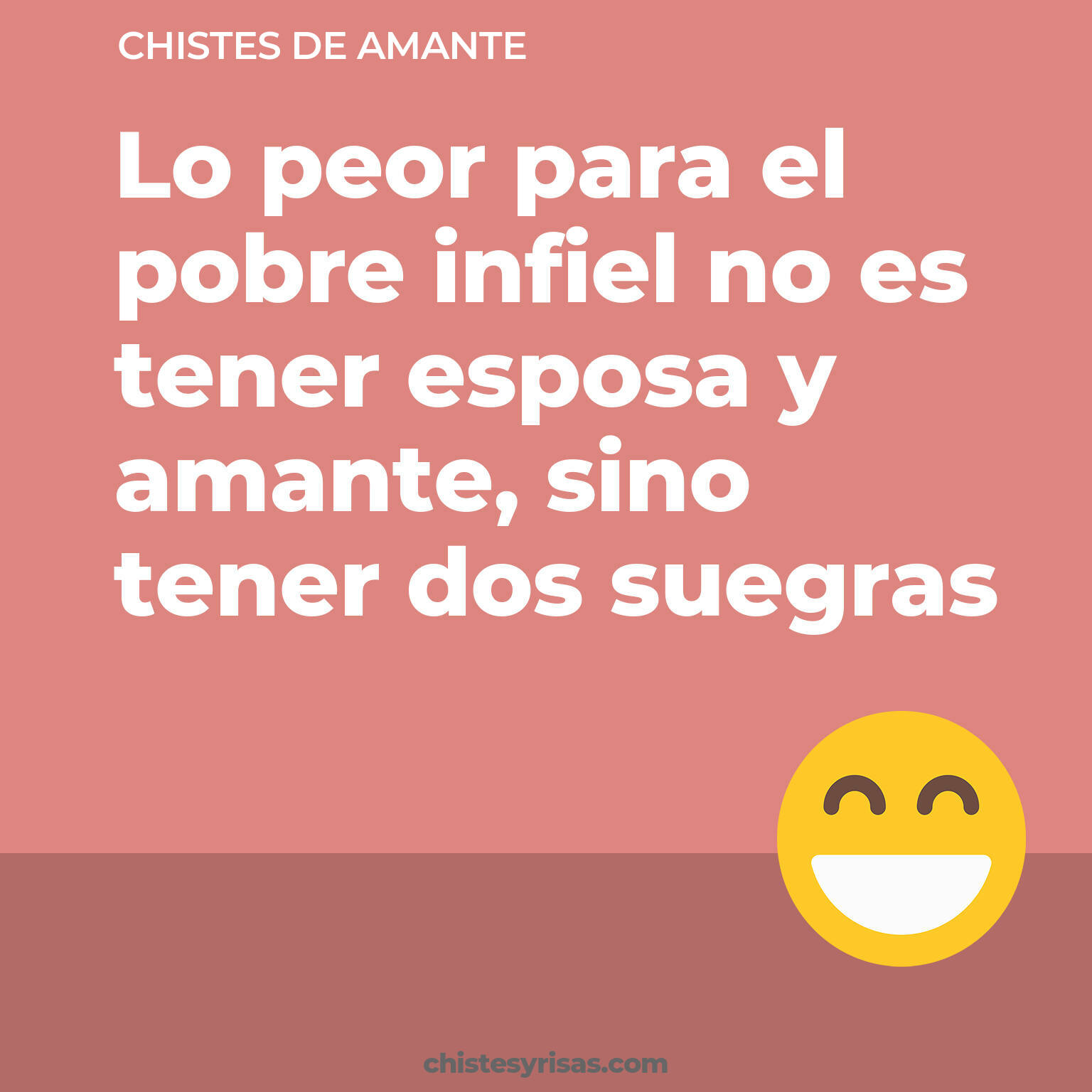 chistes de Amante cortos