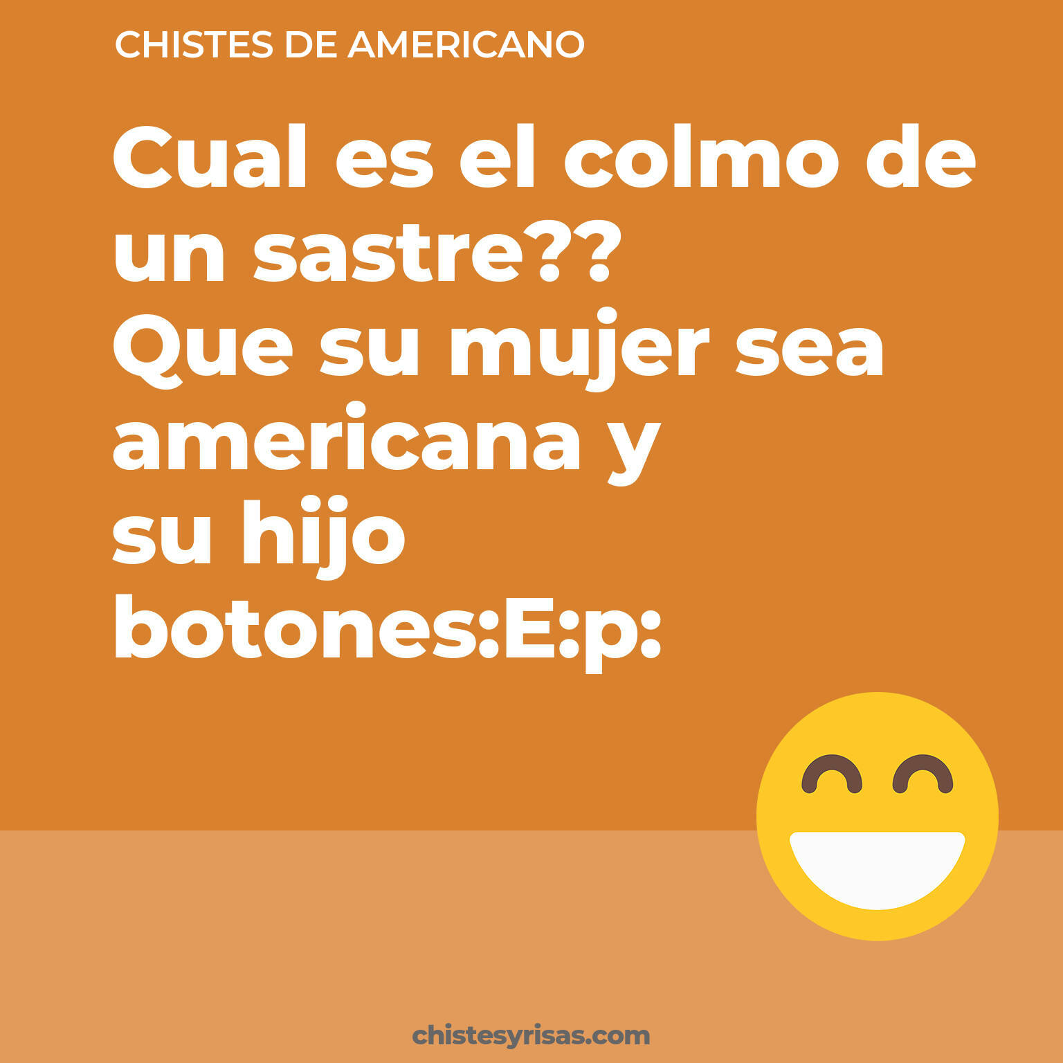 chistes de Americano buenos