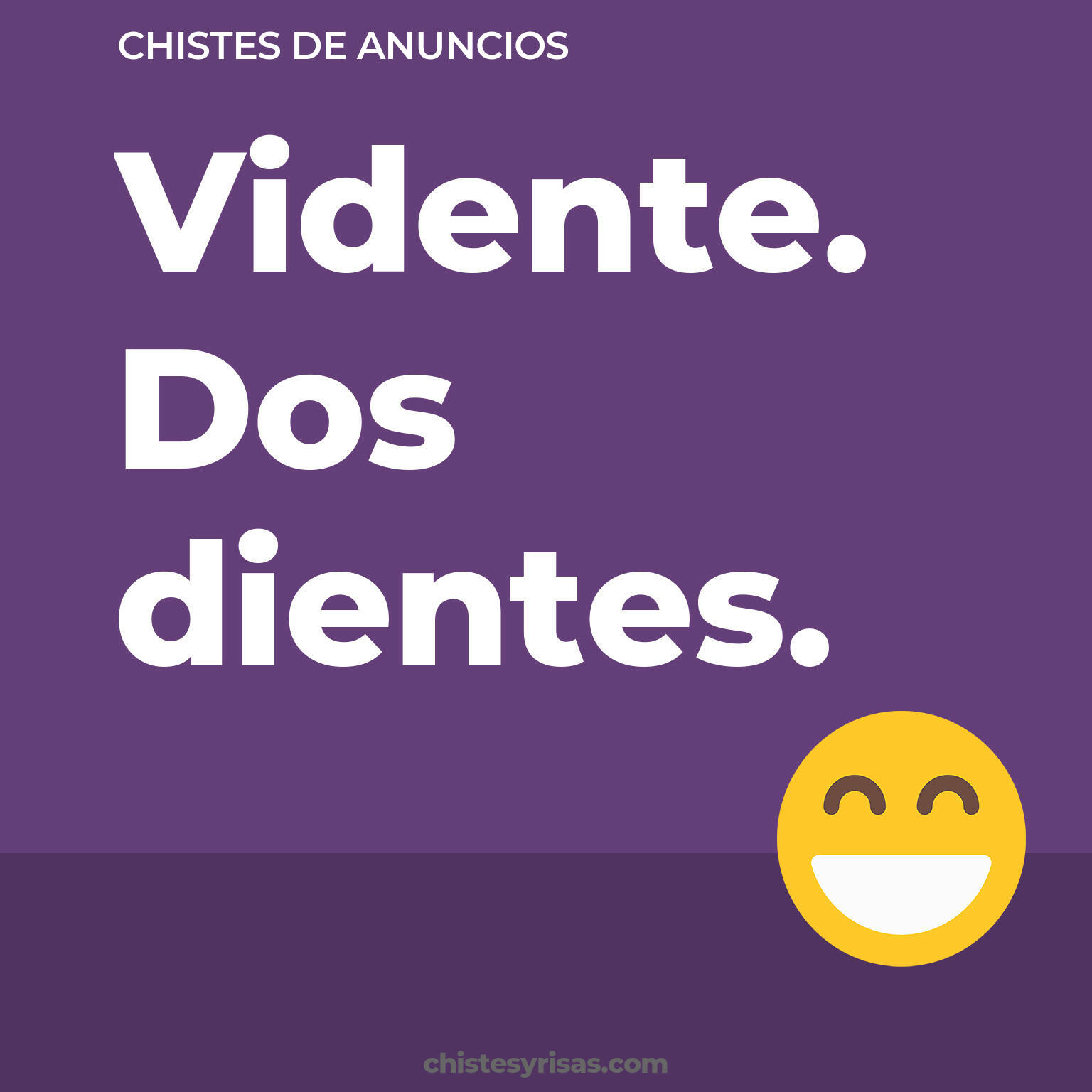 chistes de Anuncios cortos