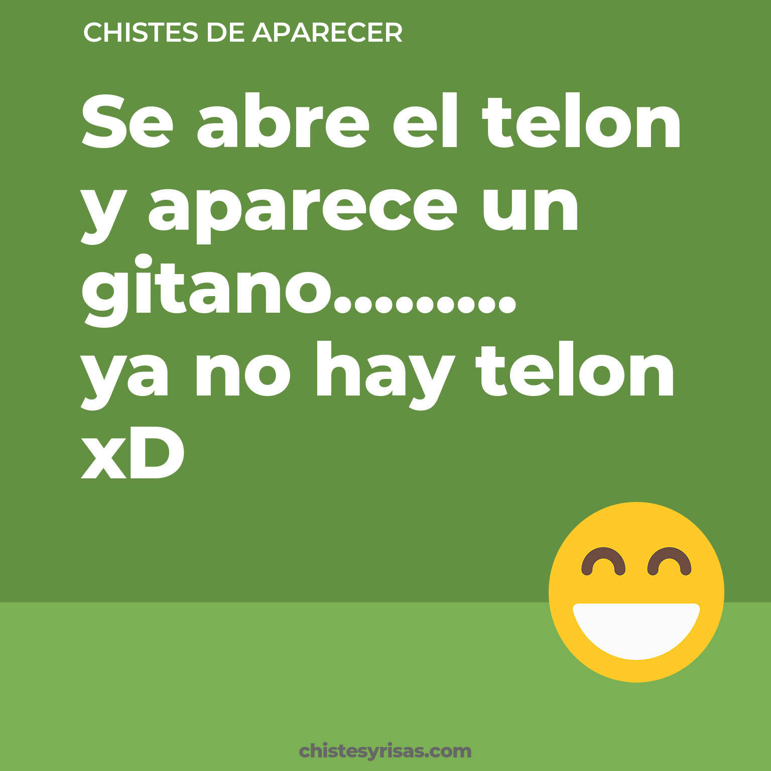 chistes de Aparecer buenos