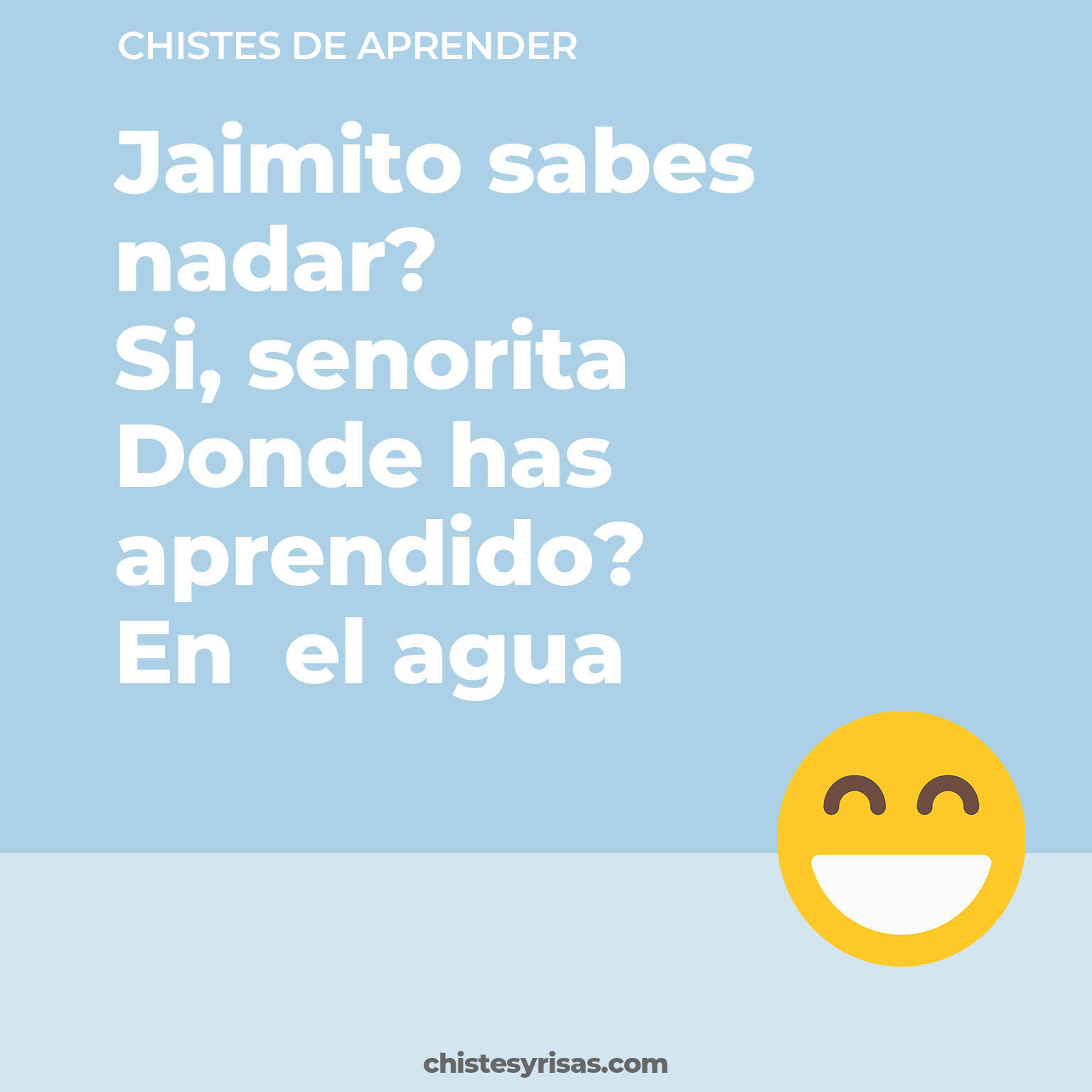 chistes de Aprender cortos