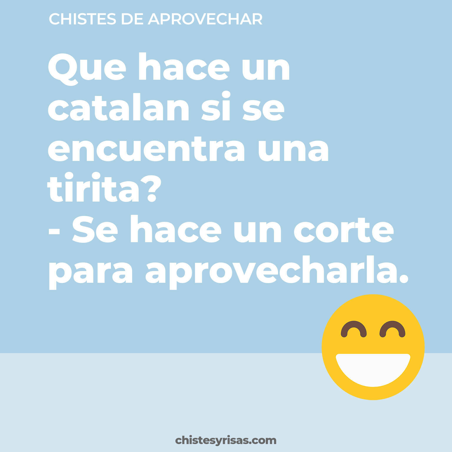 chistes de Aprovechar cortos