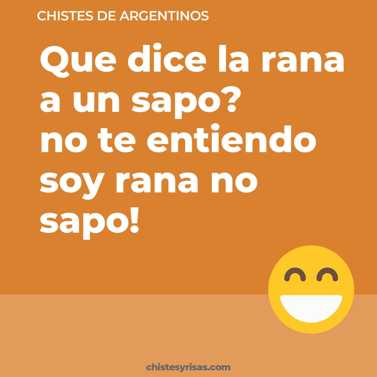 chistes de Argentinos buenos