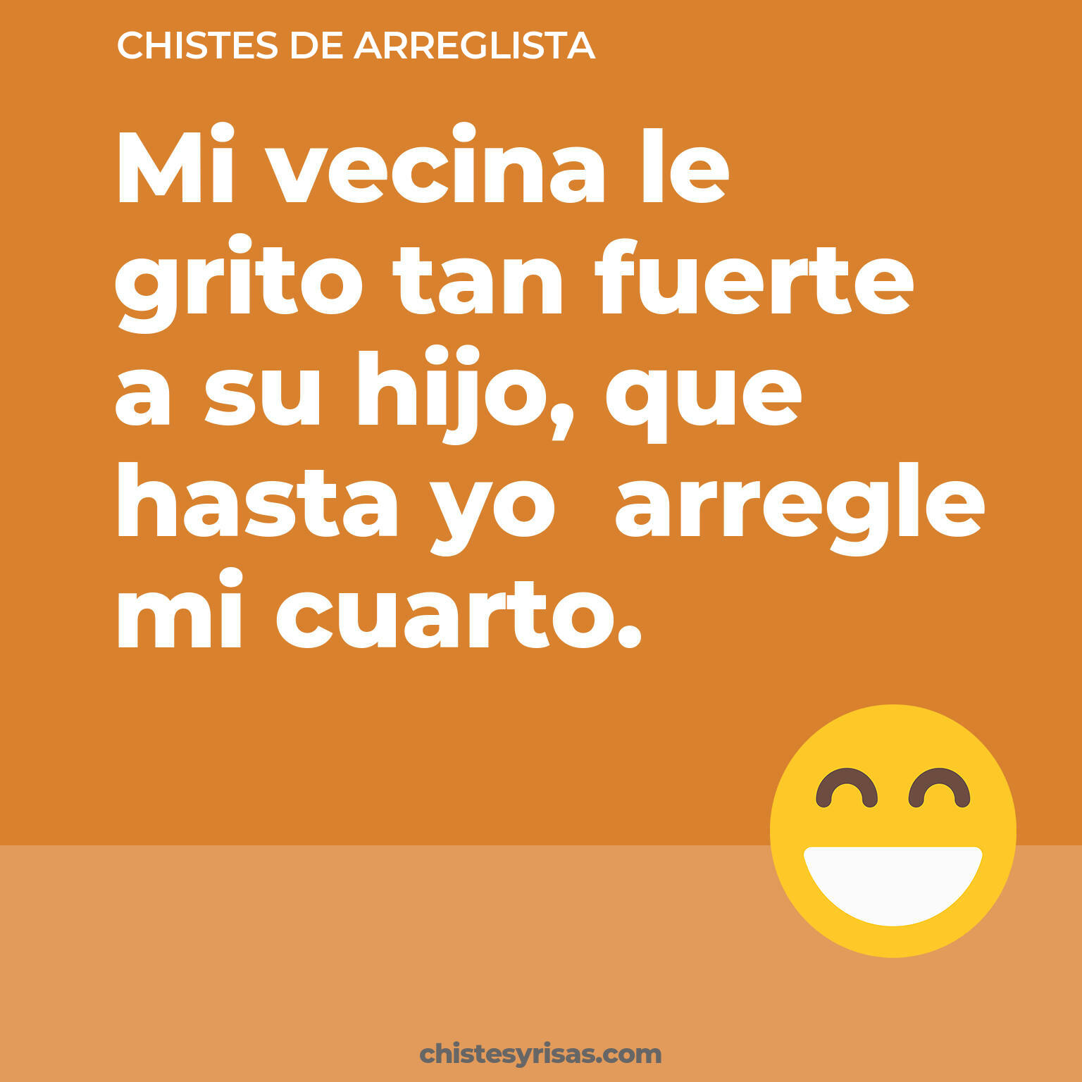 chistes de Arreglista cortos