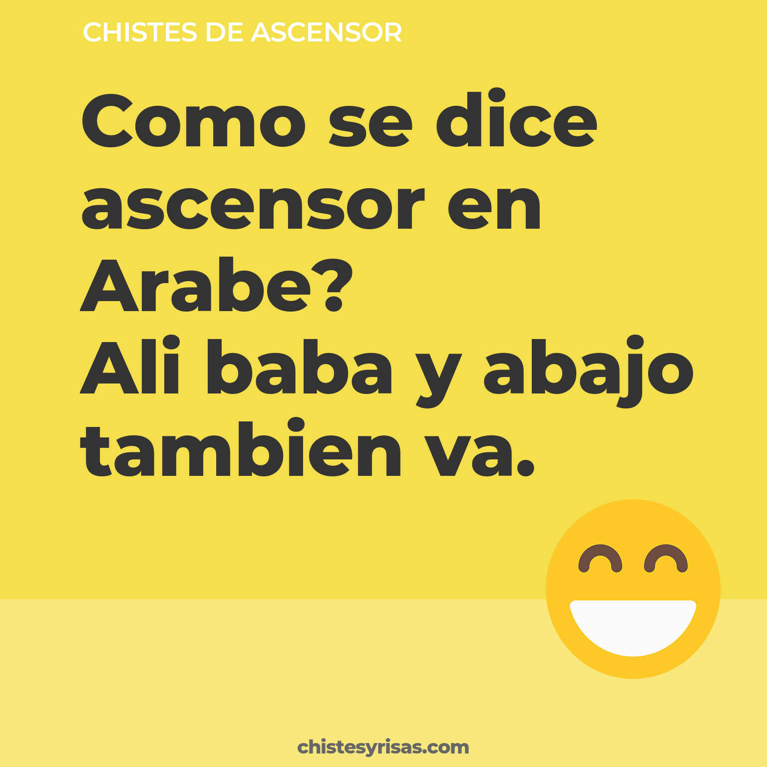 chistes de Ascensor cortos