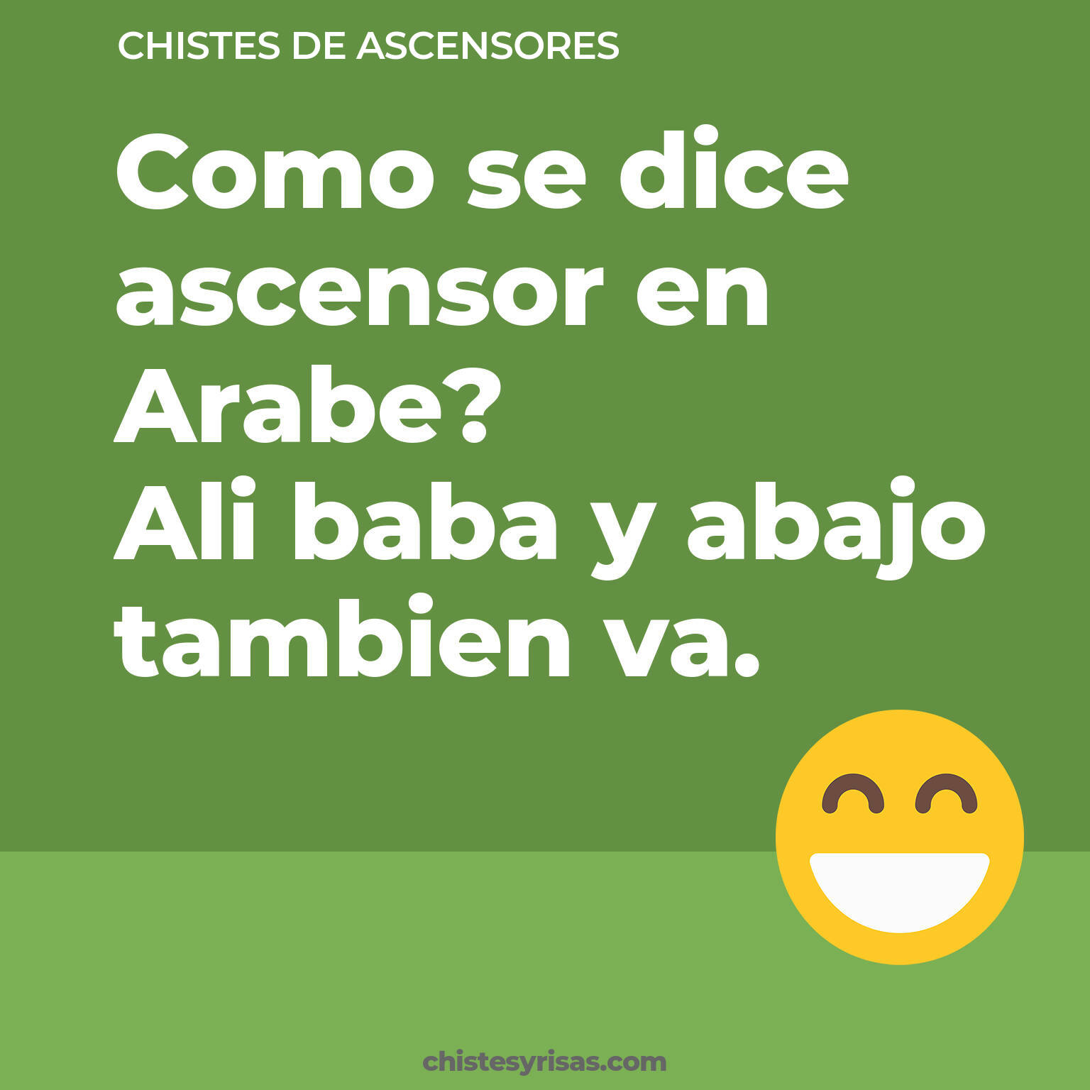 chistes de Ascensores cortos