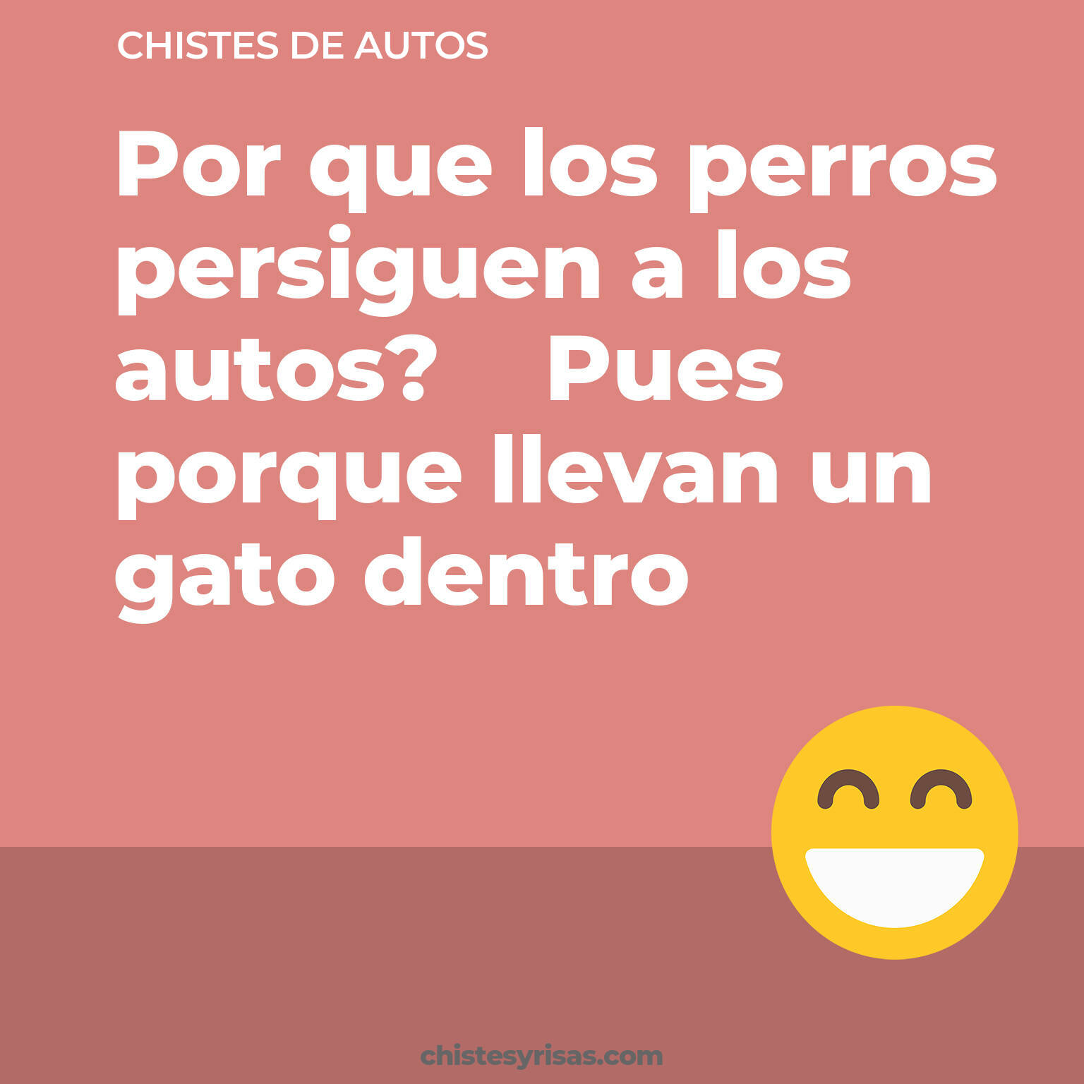 chistes de Autos buenos