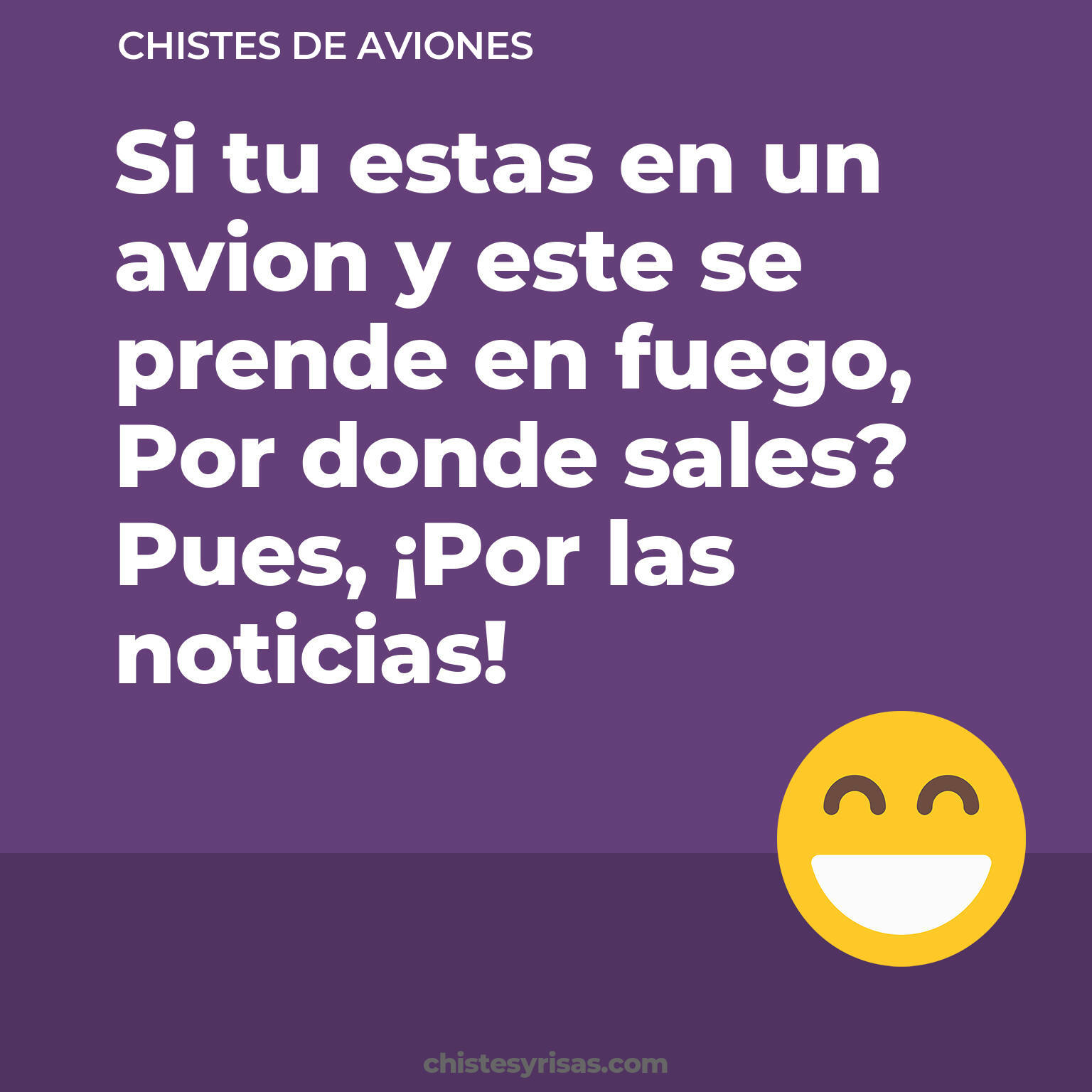 chistes de Aviones cortos