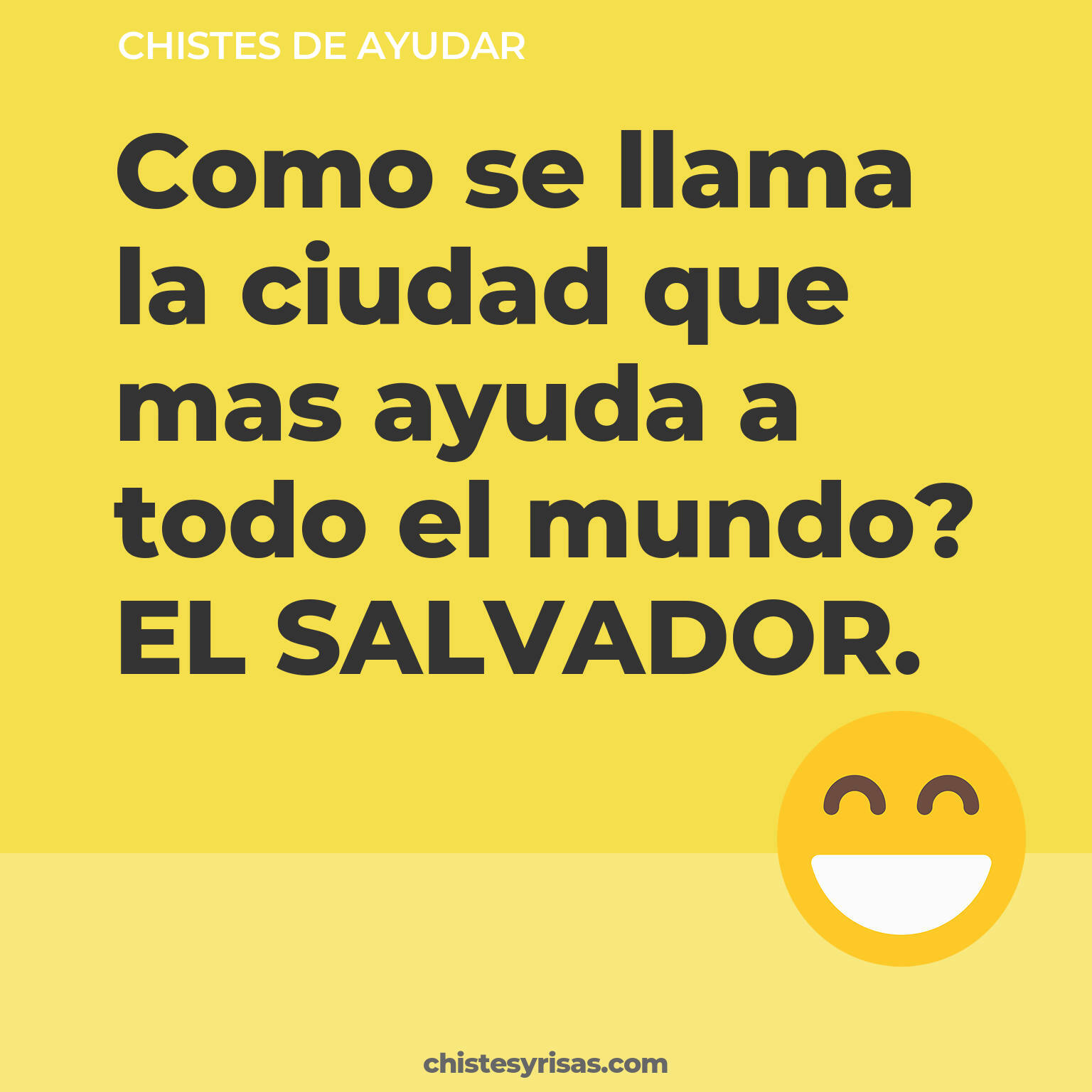 chistes de Ayudar cortos