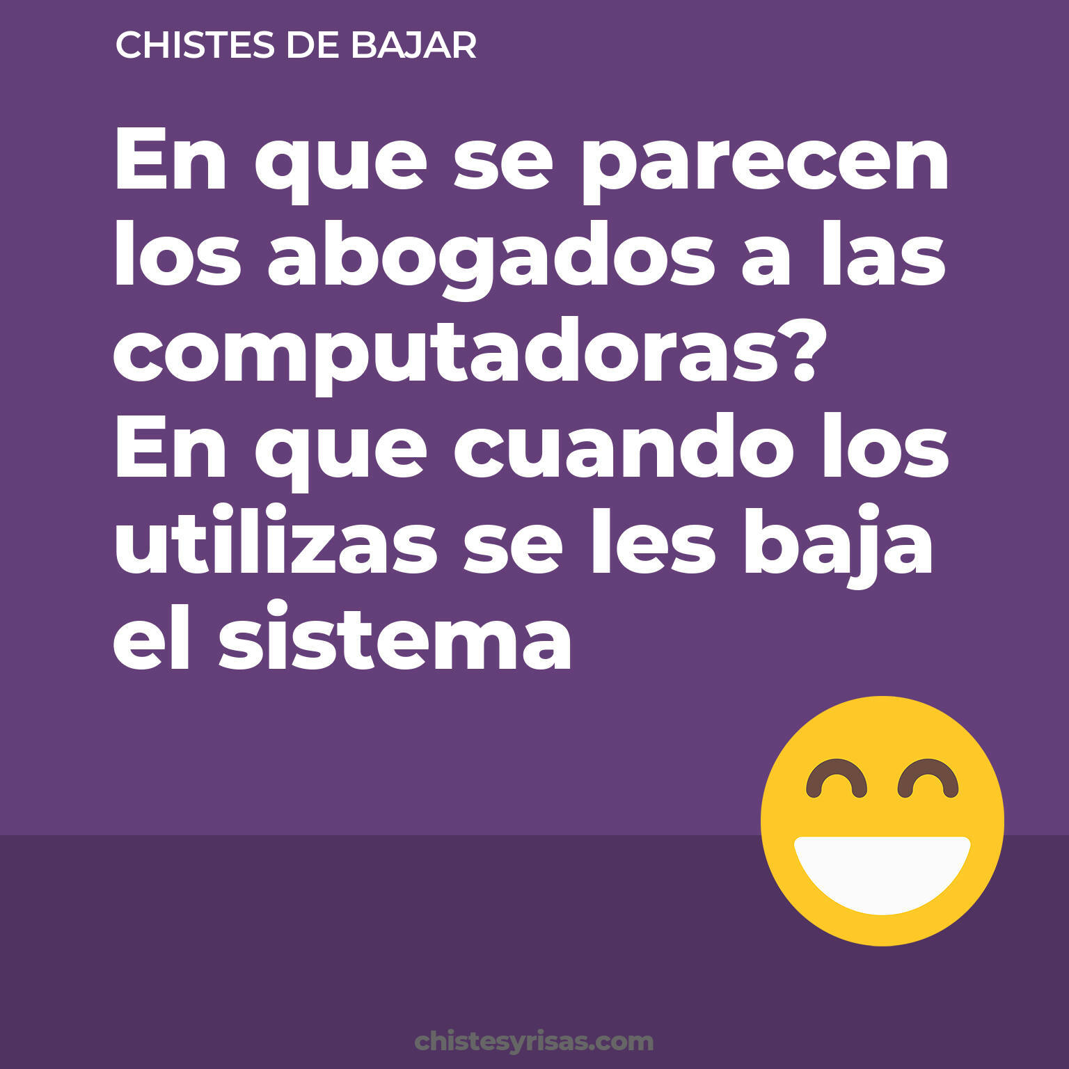 chistes de Bajar más graciosos