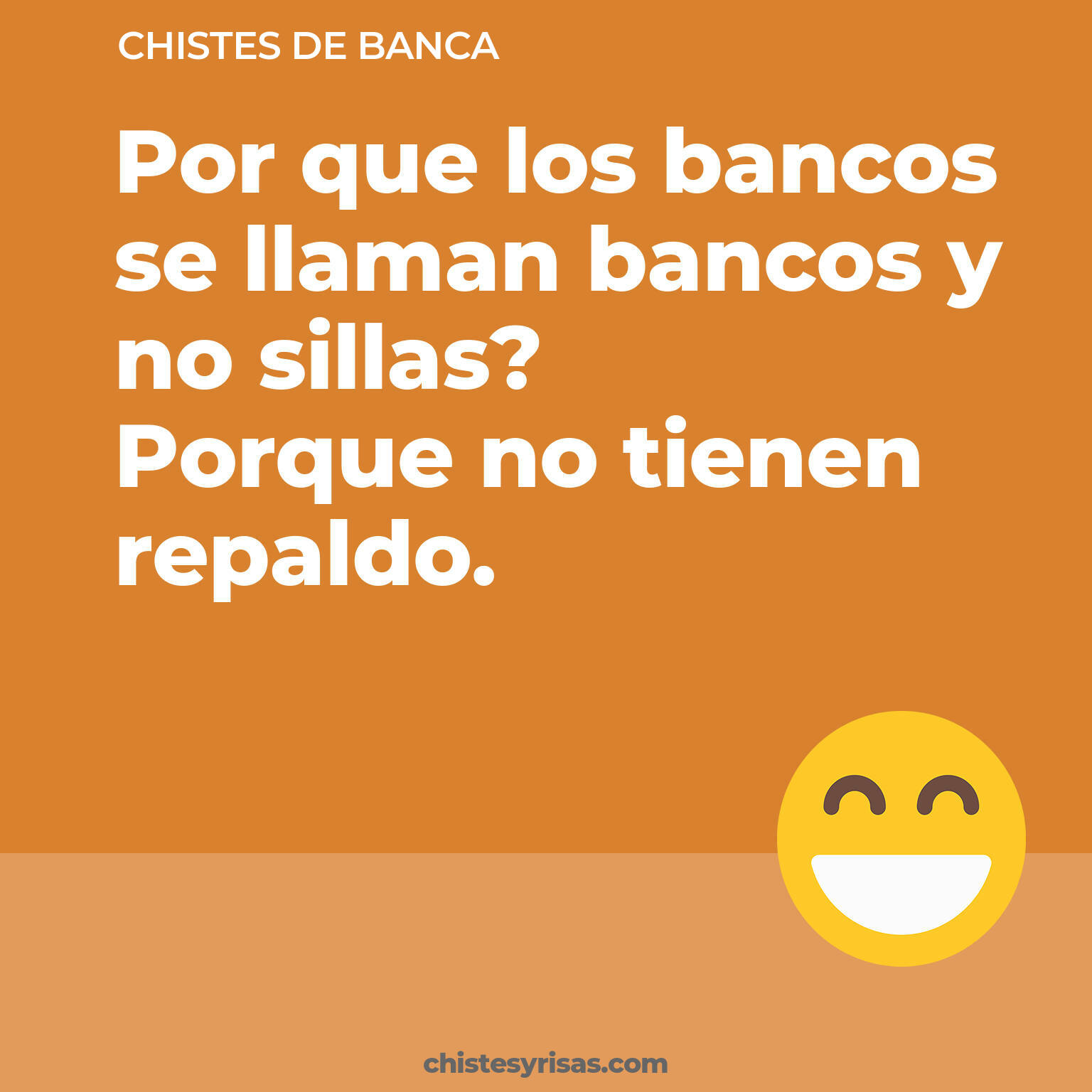 chistes de Banca cortos