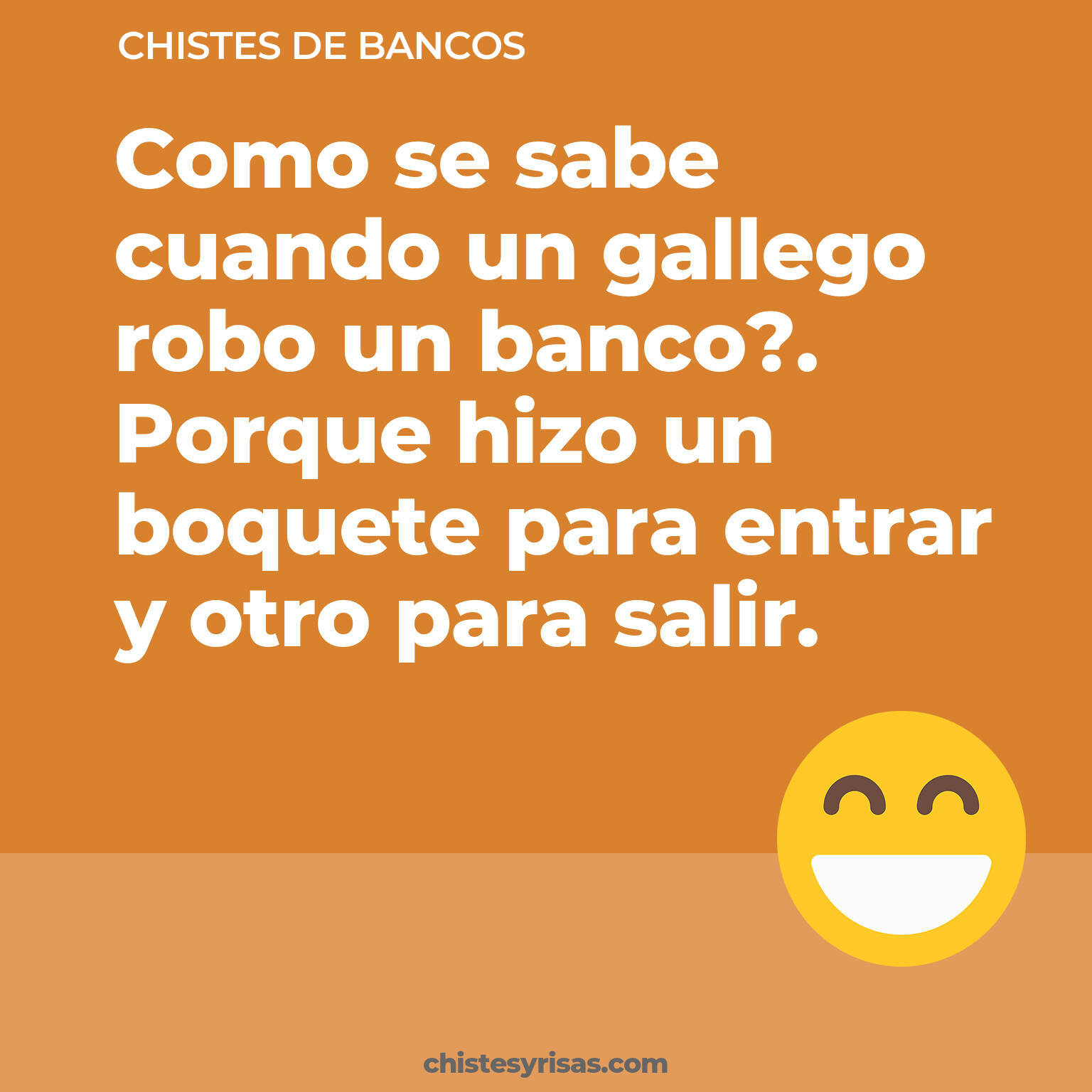 chistes de Bancos buenos