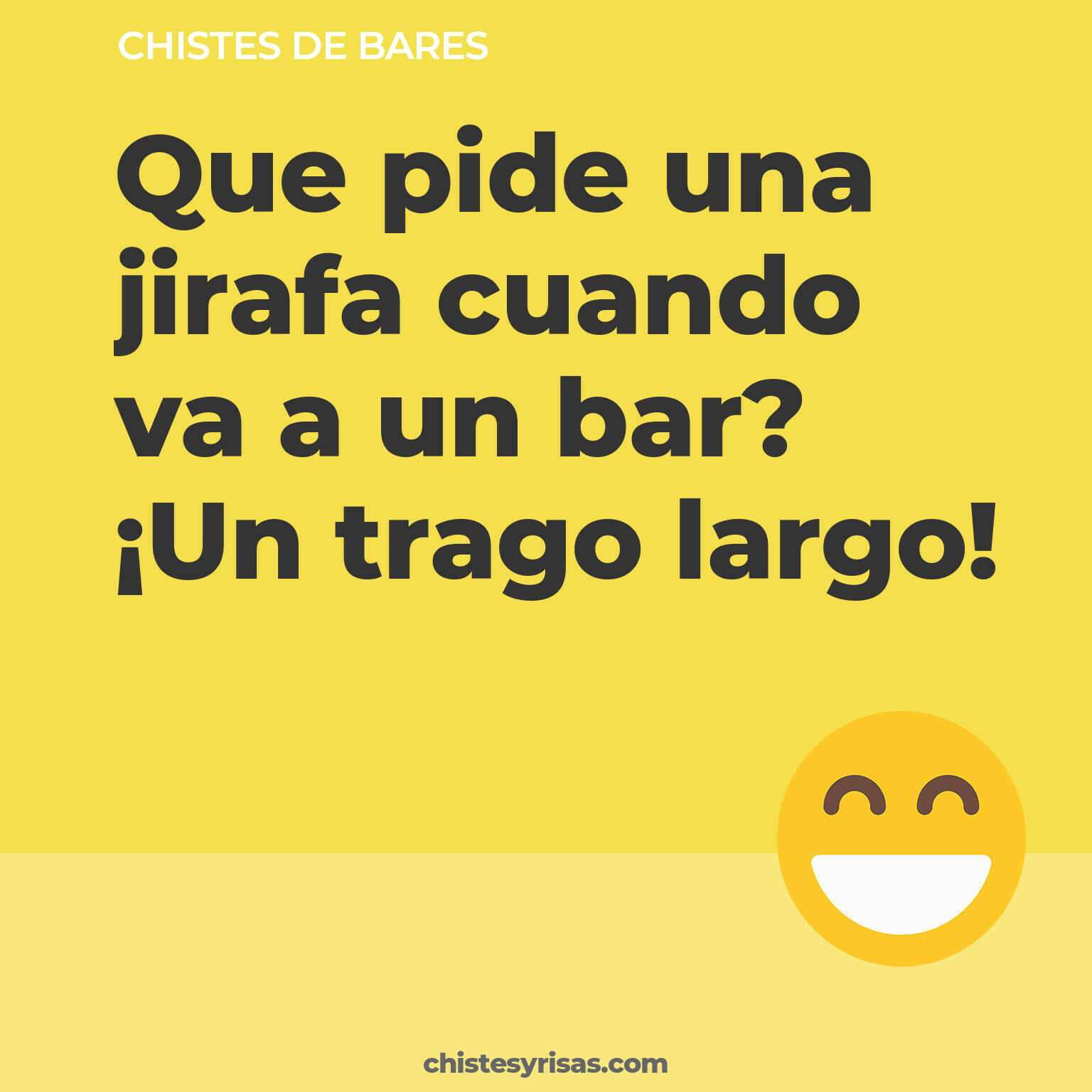 chistes de Bares buenos