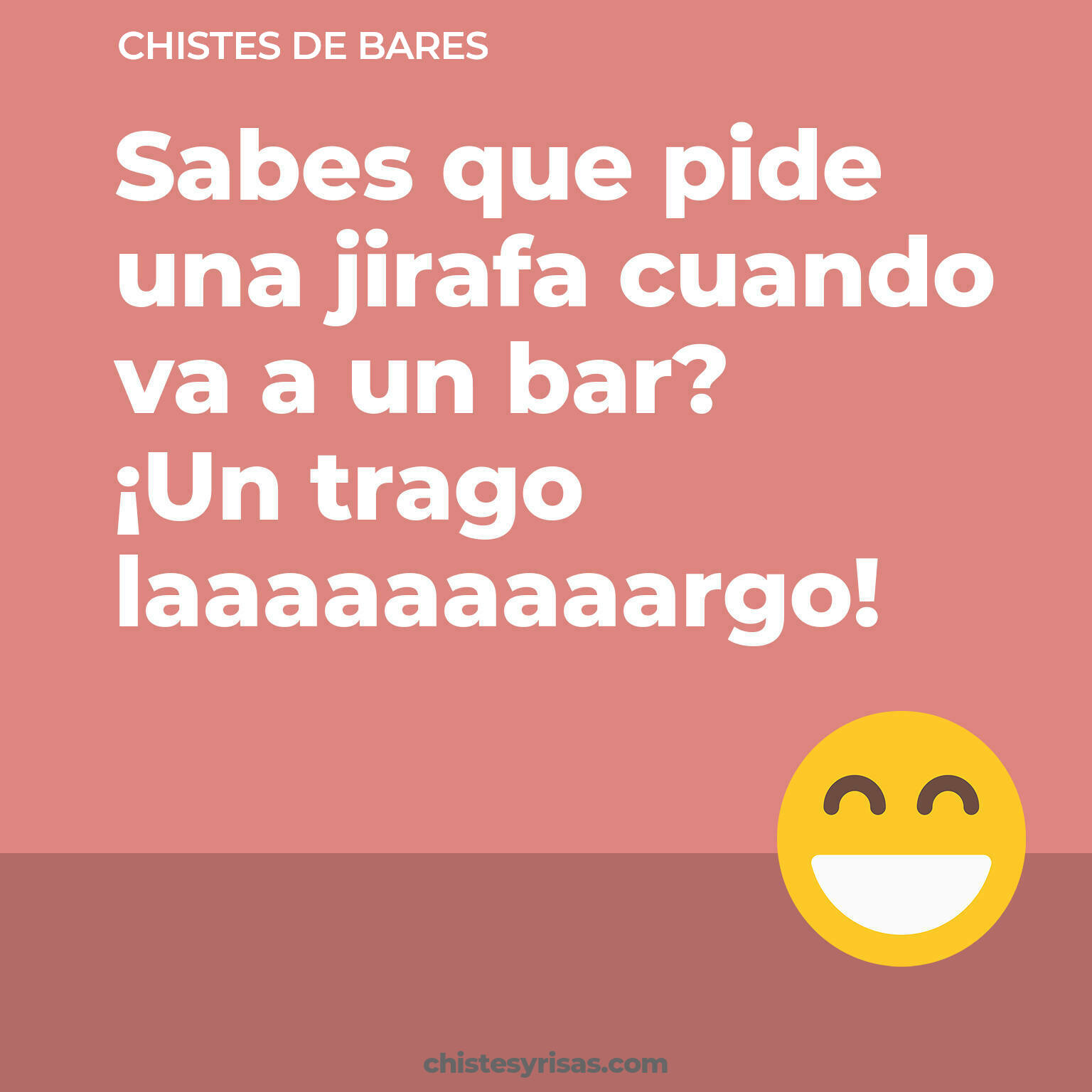 chistes de Bares más graciosos