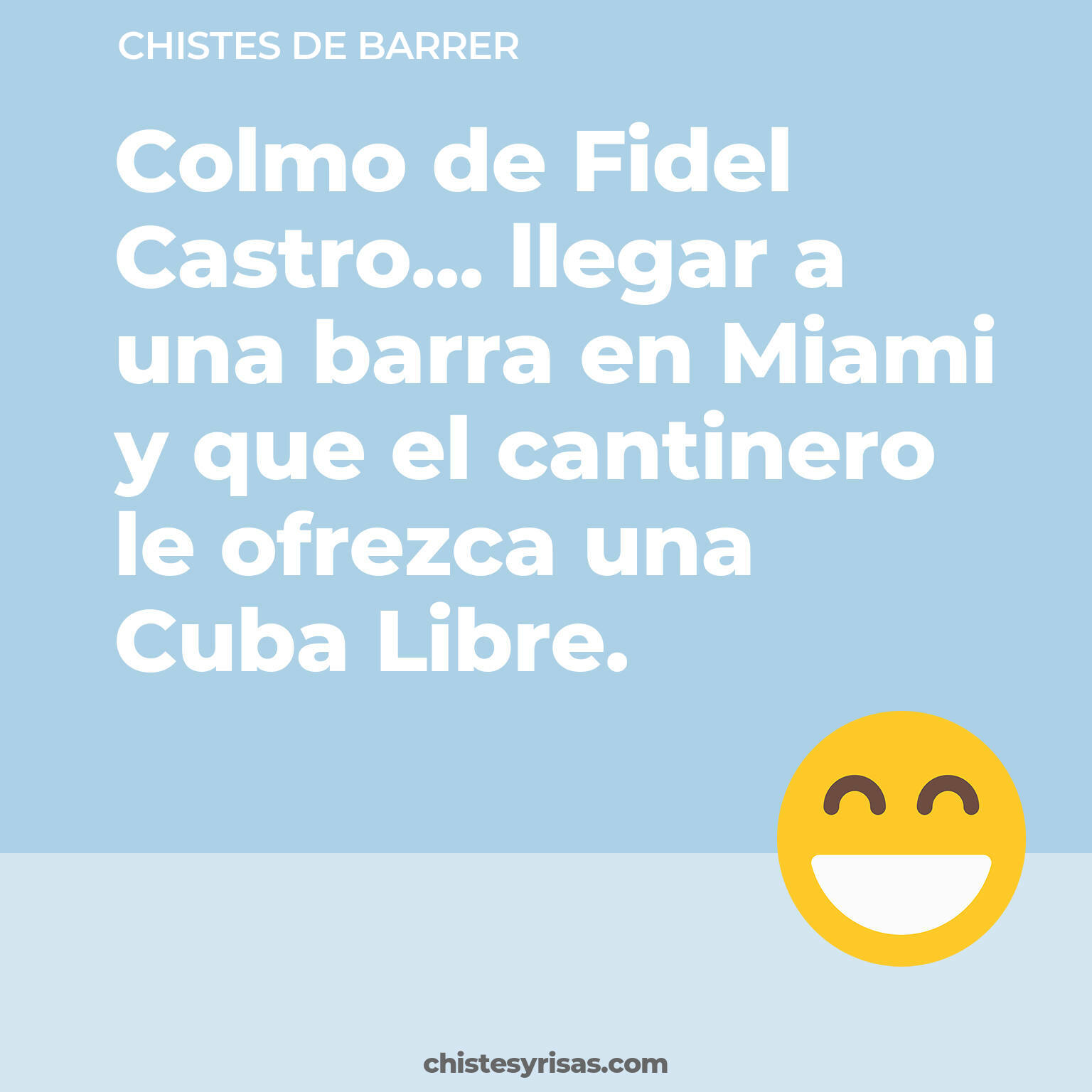 chistes de Barrer buenos