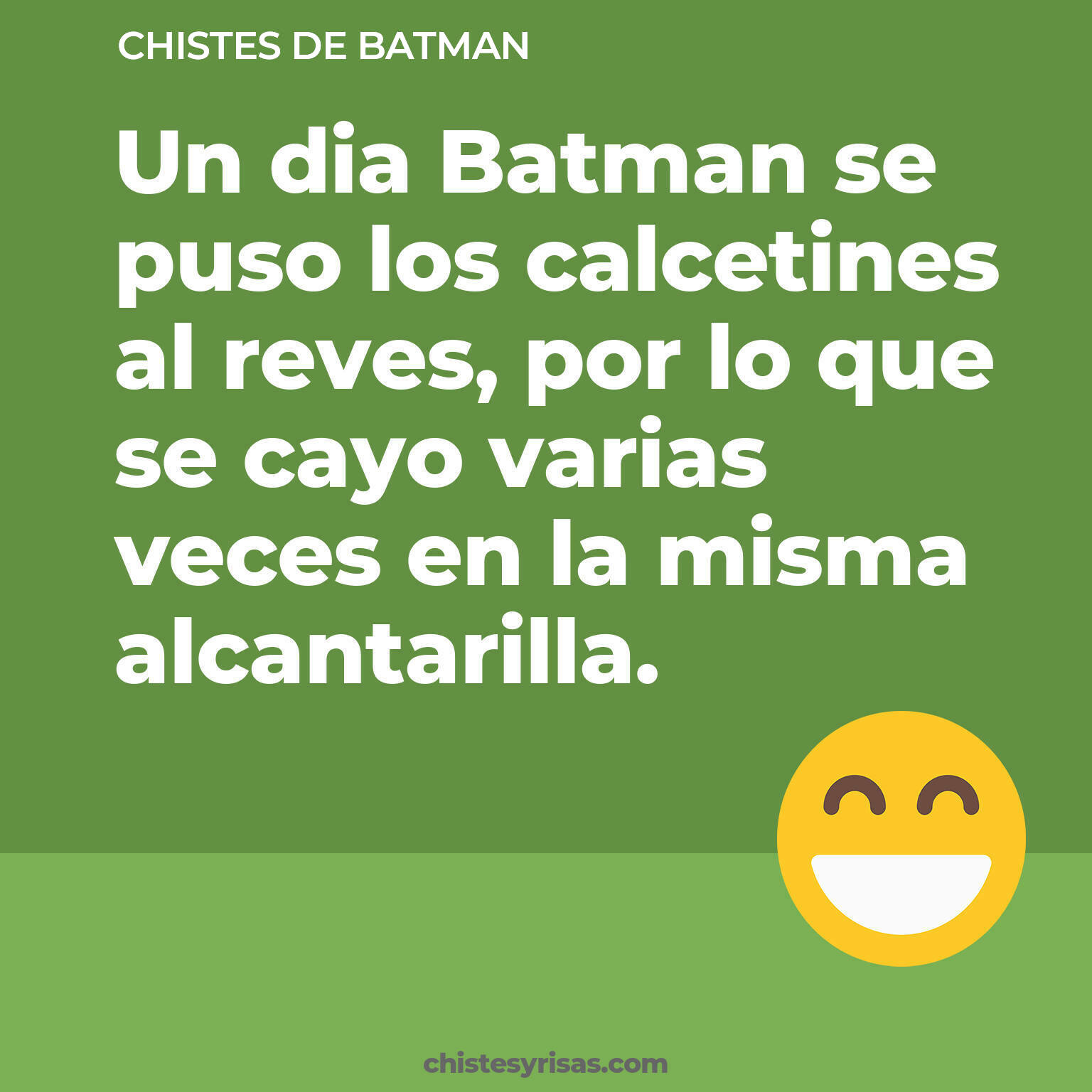 chistes de Batman cortos