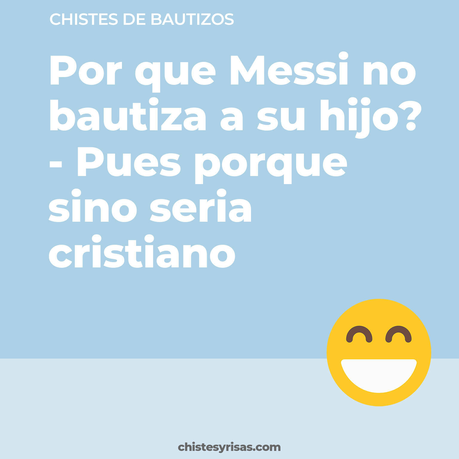 chistes de Bautizos más graciosos