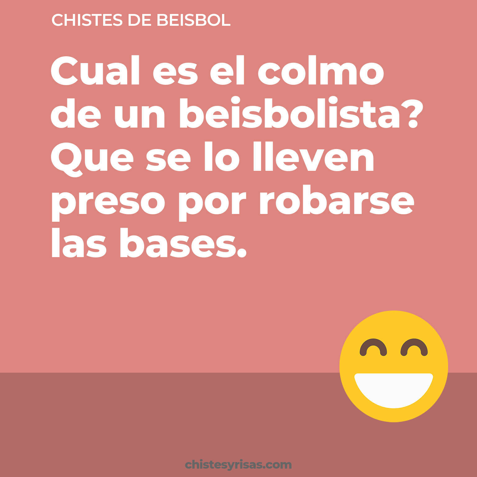 chistes de Beisbol más graciosos