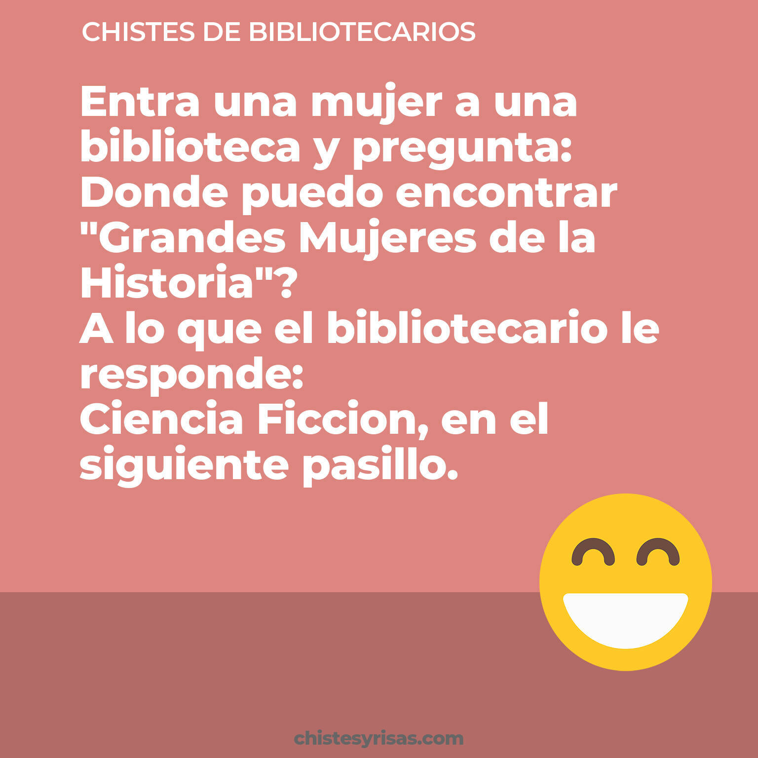 chistes de Bibliotecarios cortos