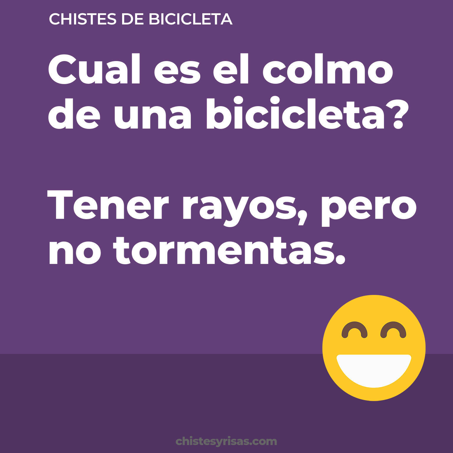 chistes de Bicicleta buenos