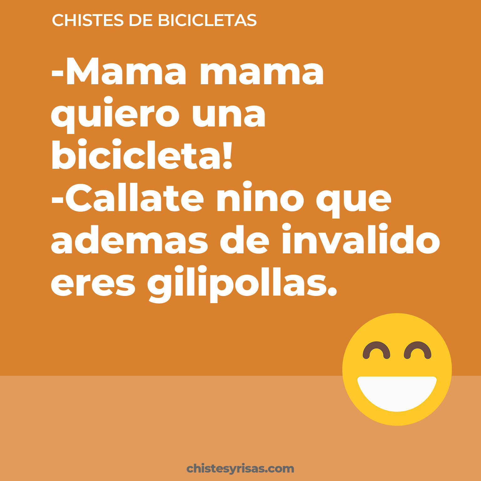 chistes de Bicicletas más graciosos