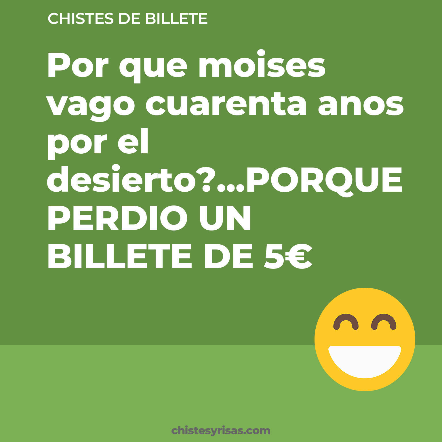 chistes de Billete cortos