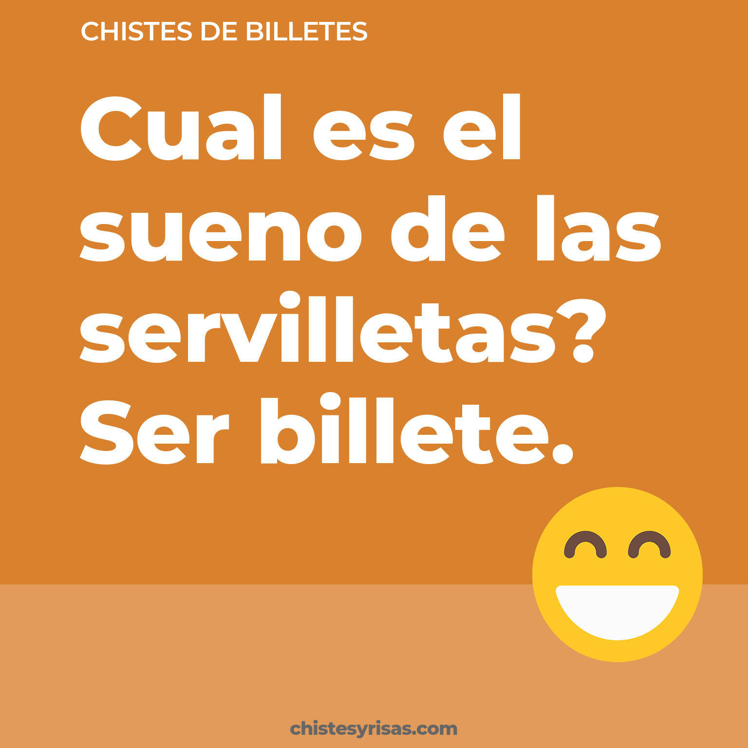 chistes de Billetes buenos