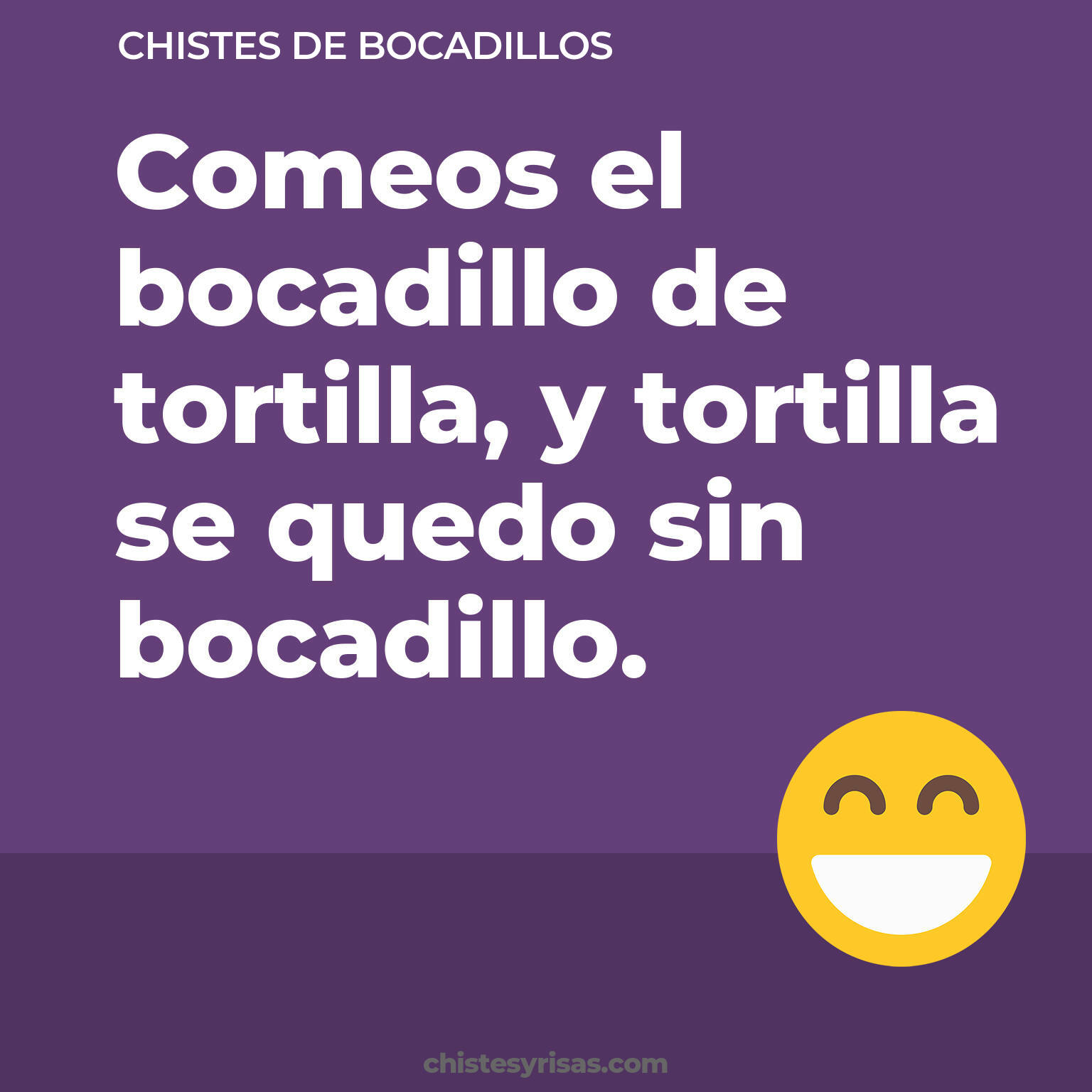 chistes de Bocadillos más graciosos