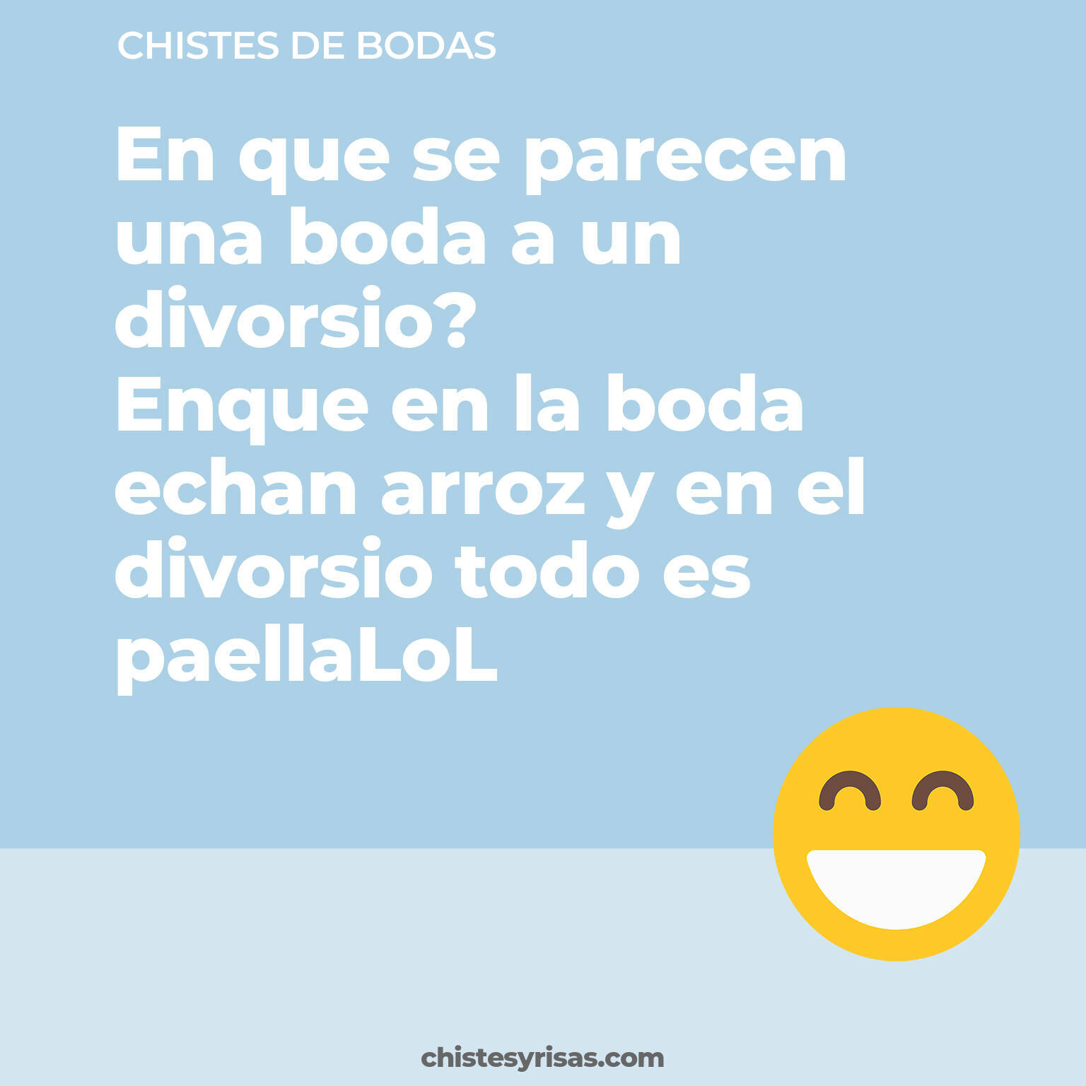 chistes de Bodas buenos